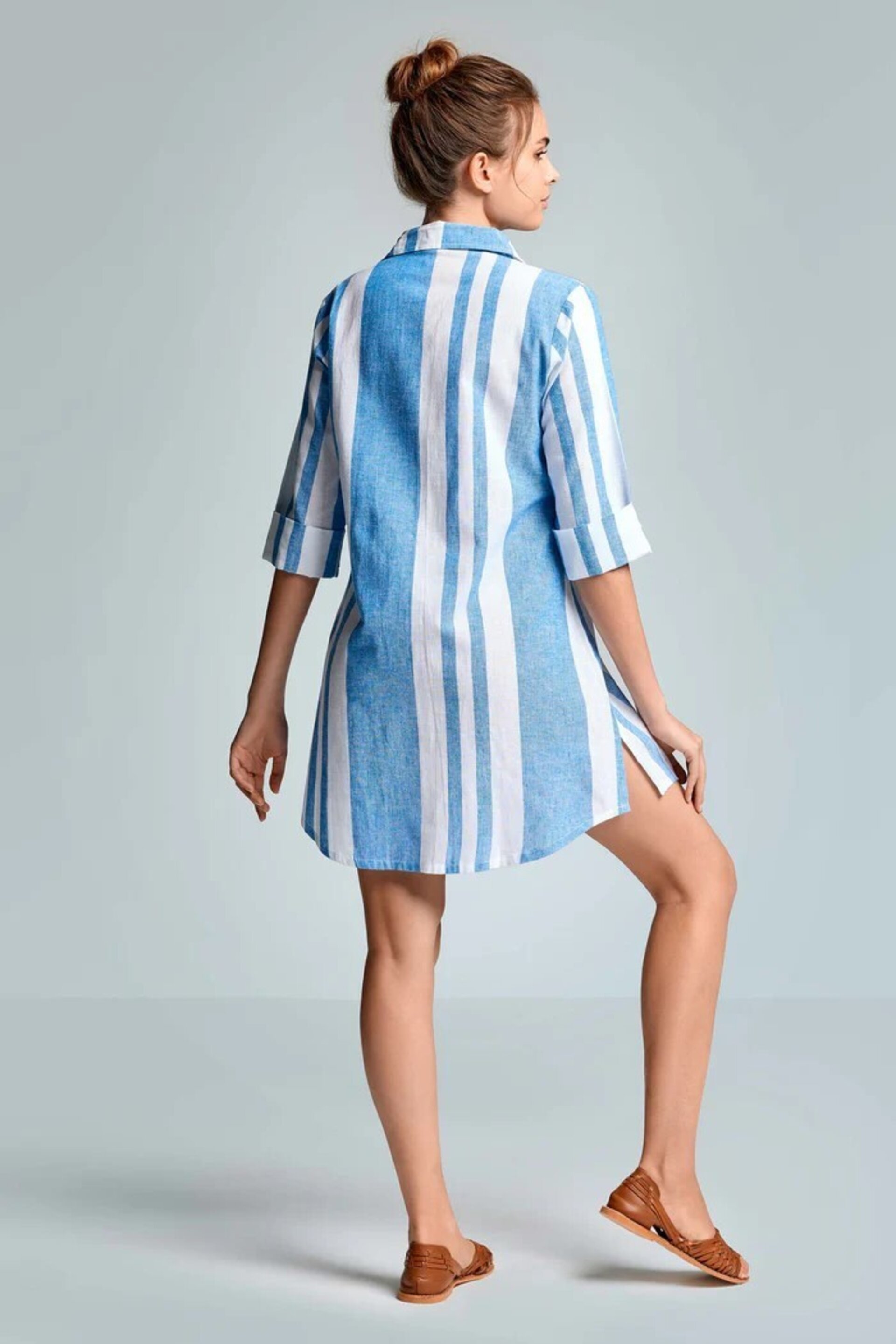 Vestido Iconique camisero lino Eleanor IC26-052 - 2