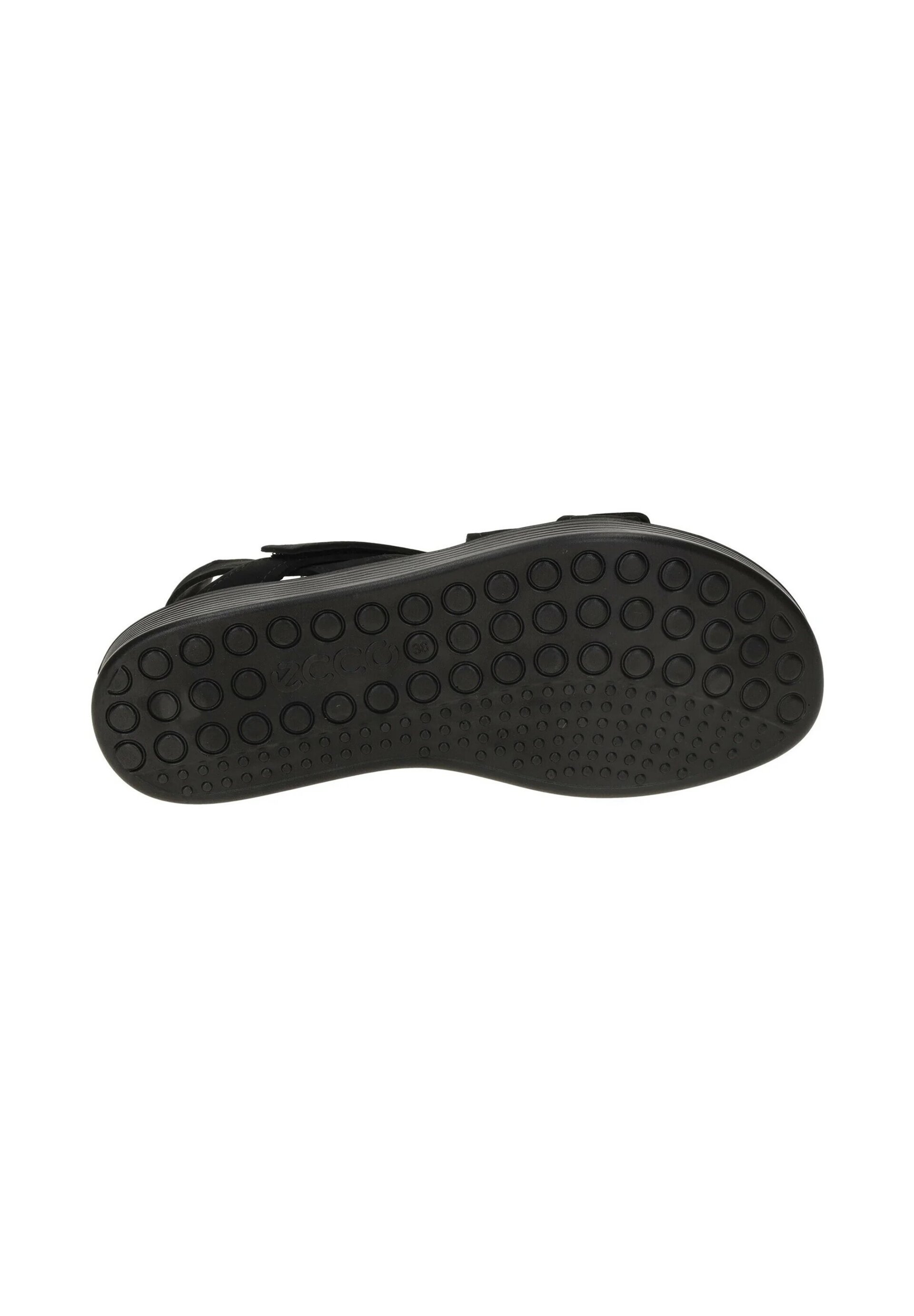 Sandalia ECCO plana Soft negro 238813 - 3