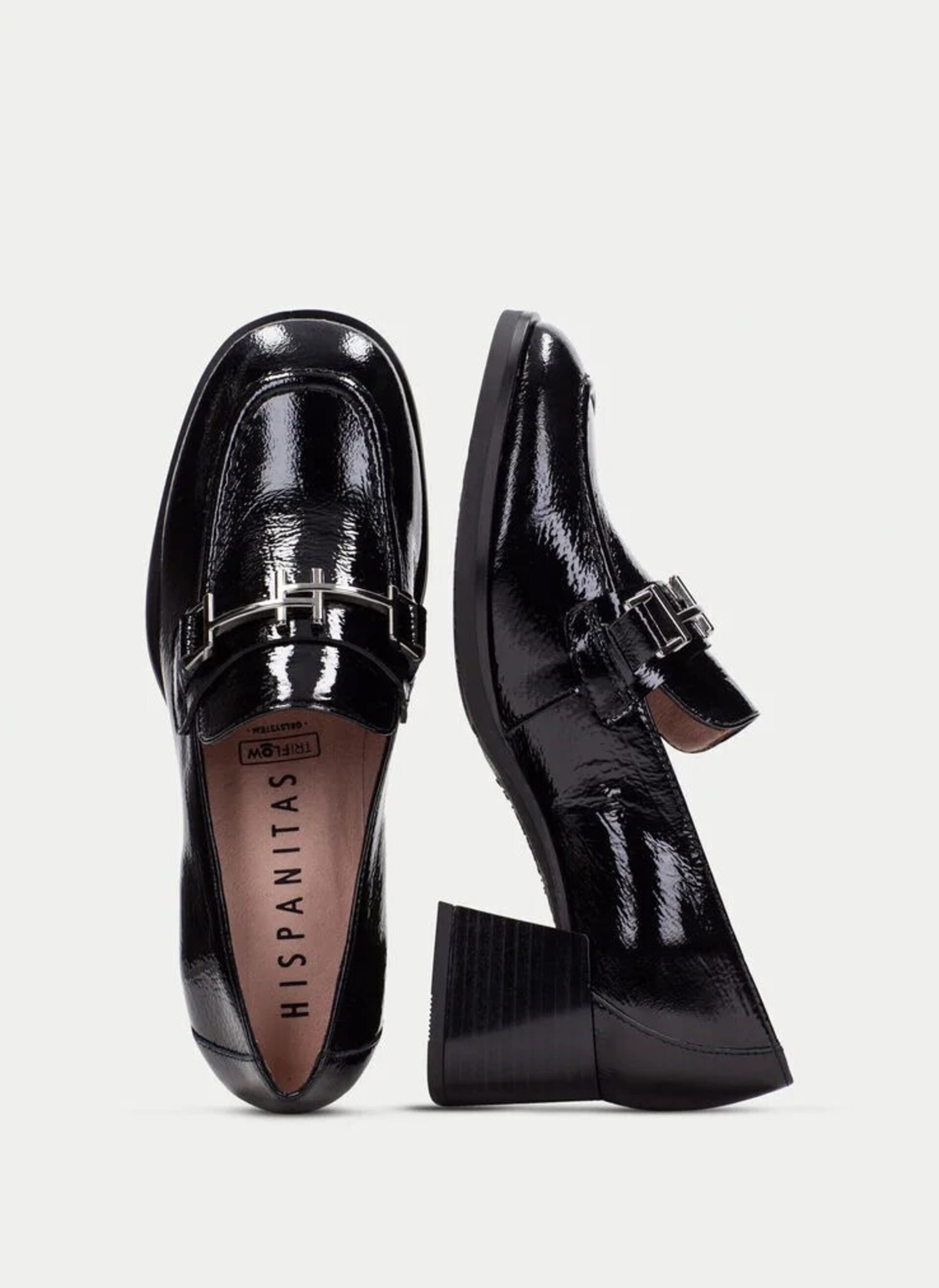 Mocasin HISPANITAS Milan negro - 2