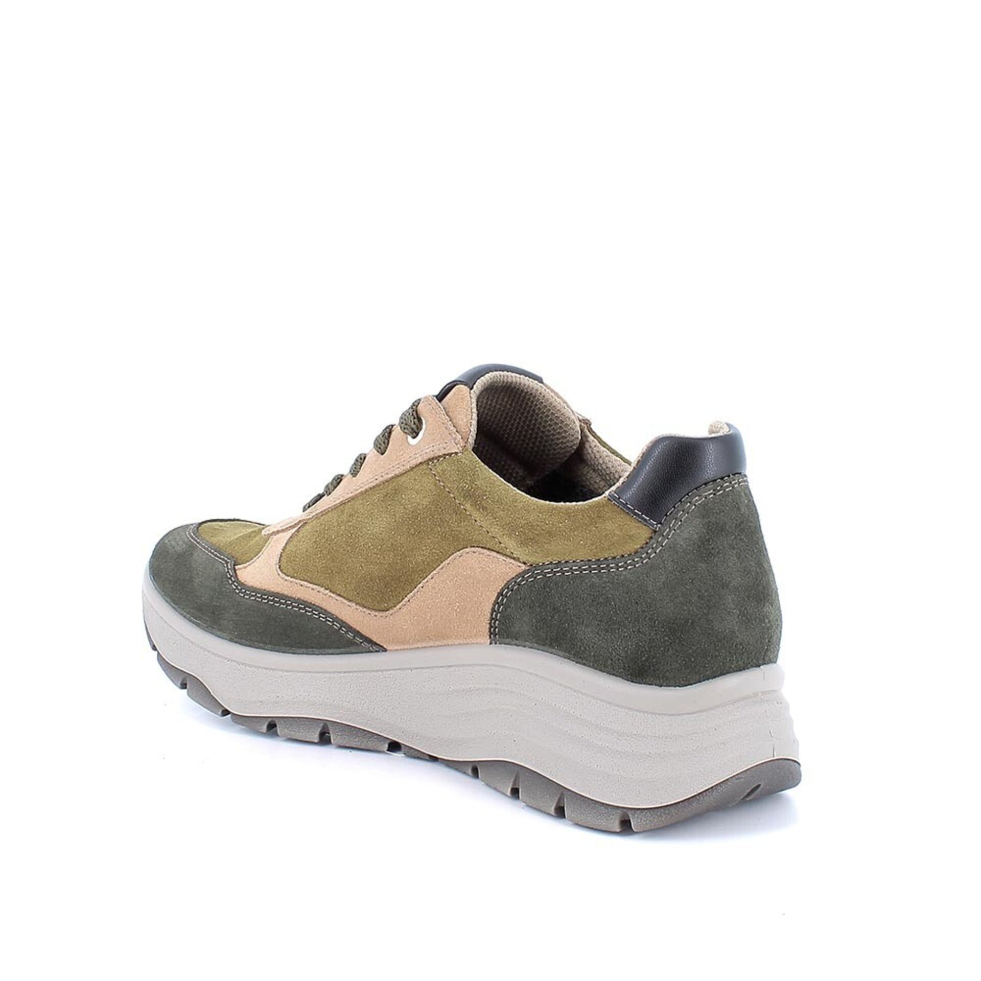 Deportivas Igi&co gore-tex cuña cordones verde - 3