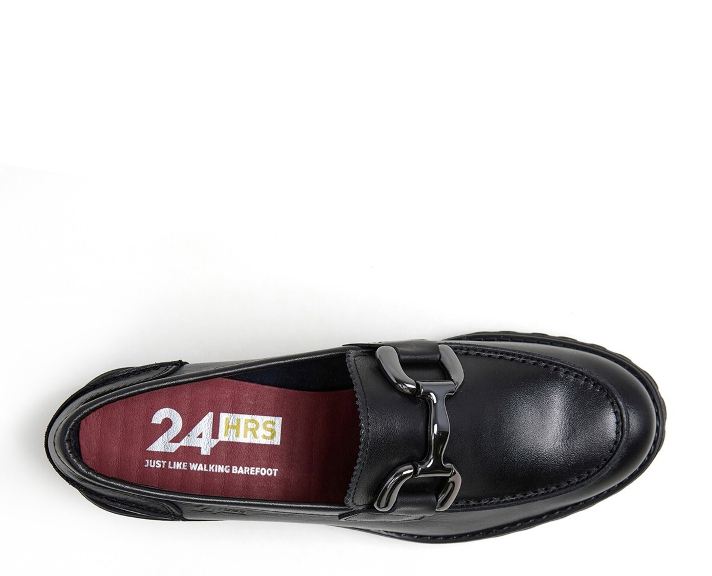 Mocasin 24HORAS piel tacón 26565 - 5