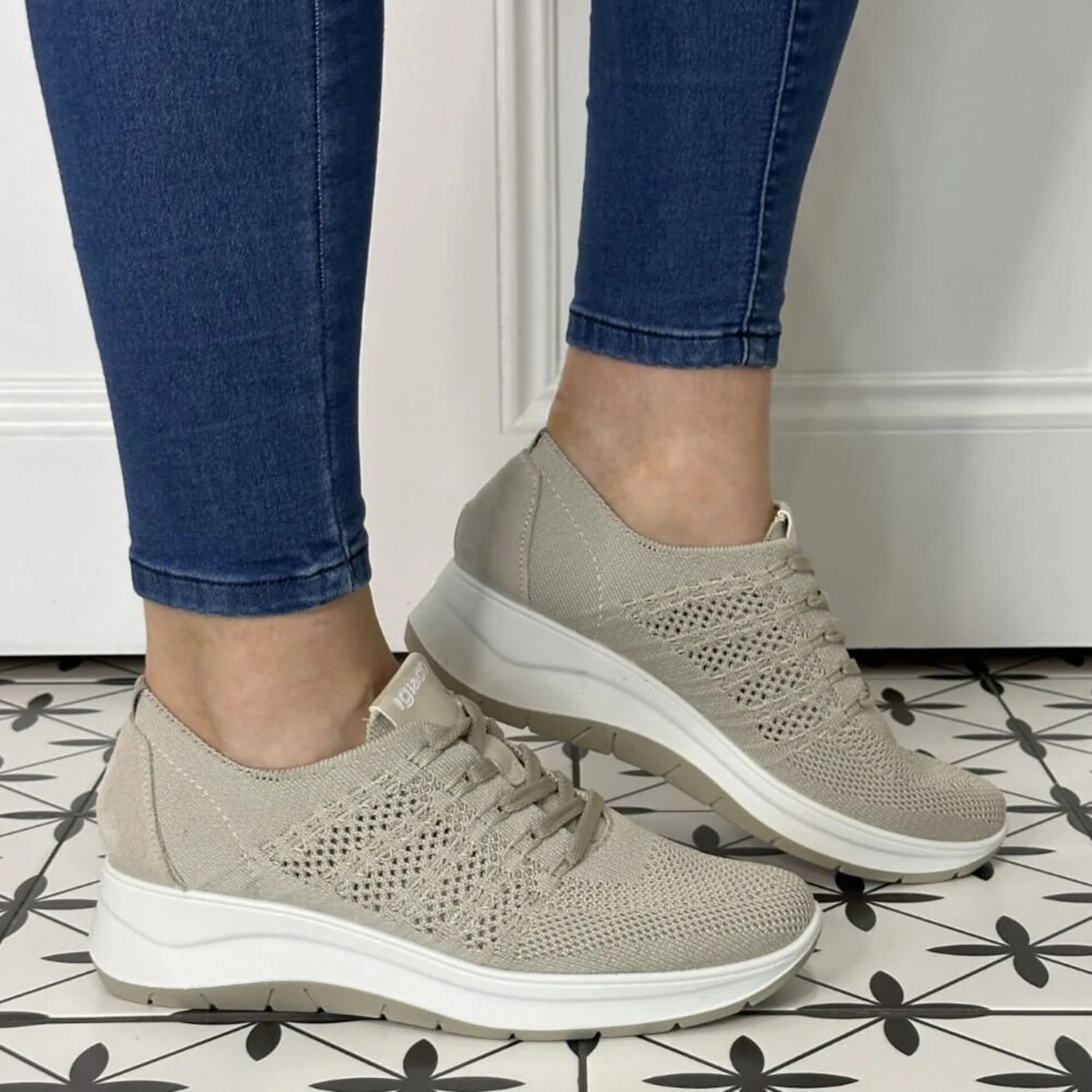 Deportivas Igi&co textiles beige D.Margo 1140833 - 1