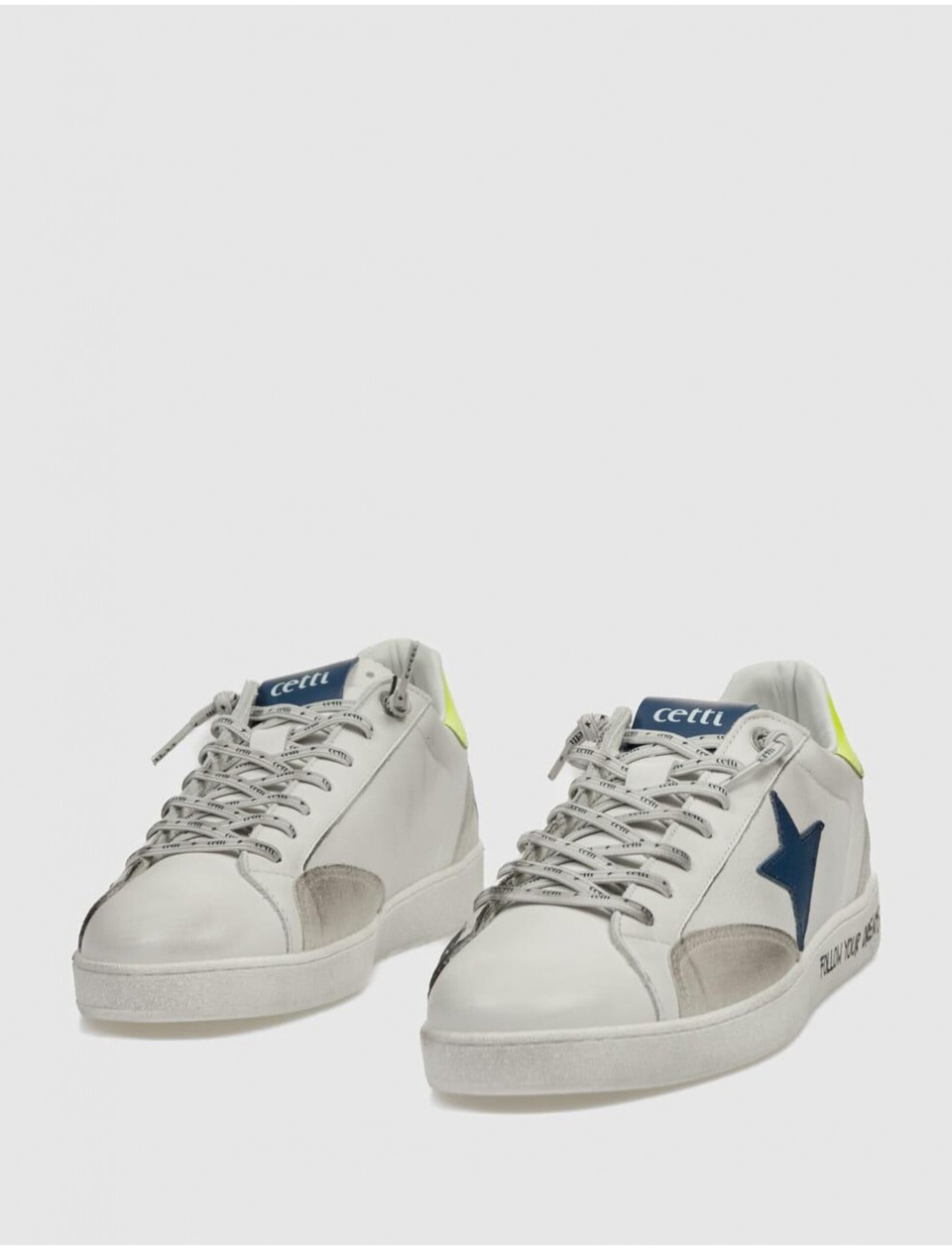 Zapatilla CETTI blanco-fluor V26 C-1342 - 3