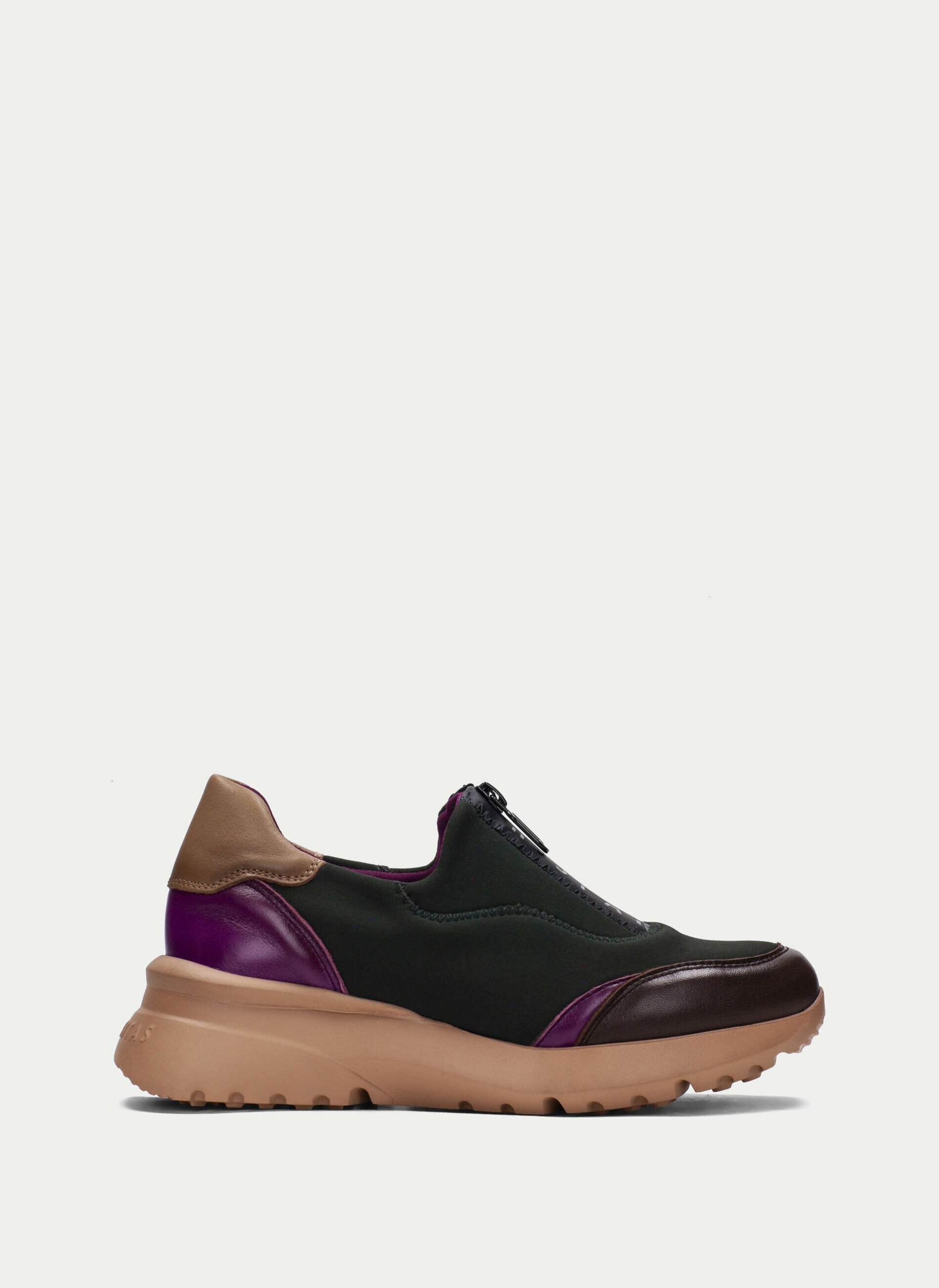 Mocasín Hispanitas cremallera 233032 piel-neopreno - 6