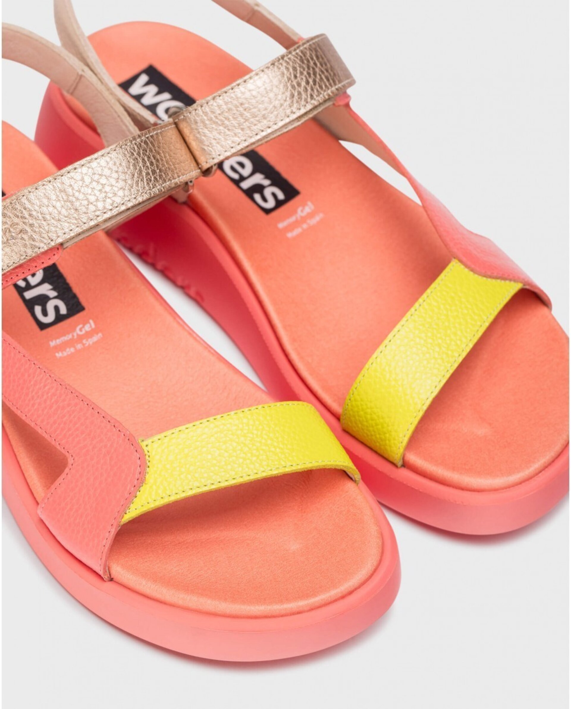 Sandalia Wonders Hali coral/cybe 6543_941 - 3