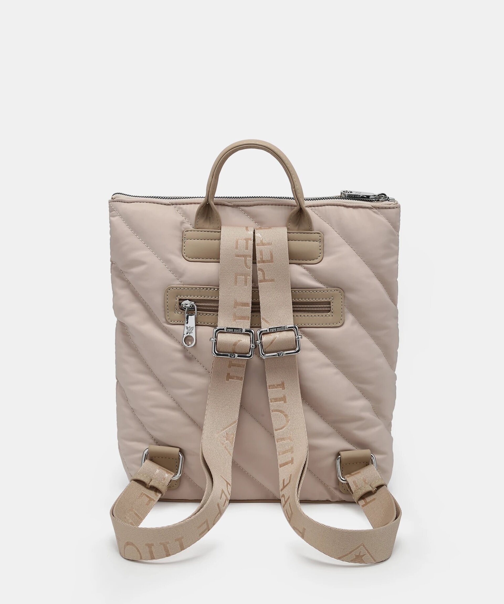 Mochila Pepe Moll acolchada beige 261101 - 2