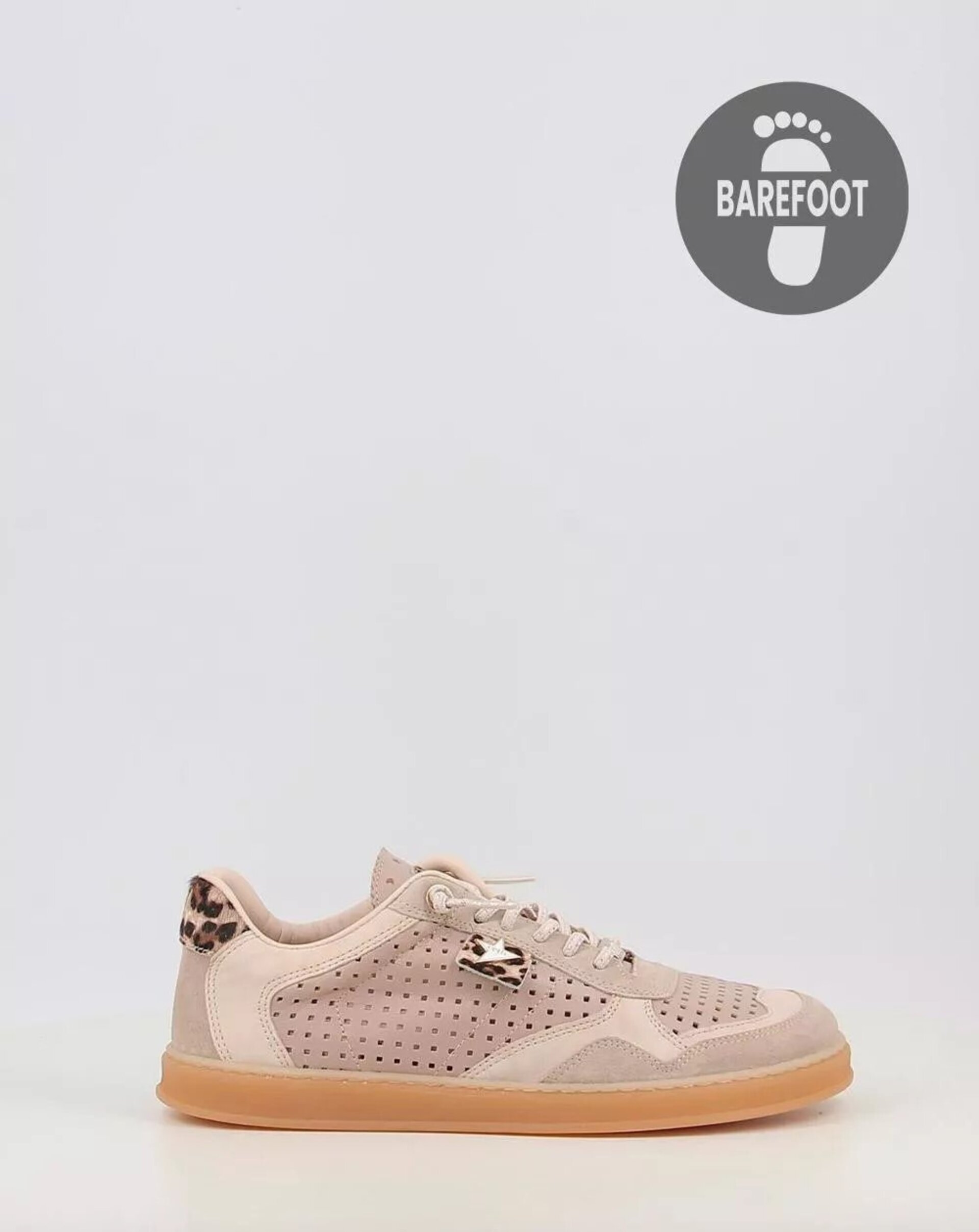 Zapatilla CETTI barefoot nature taupe 848 - 1