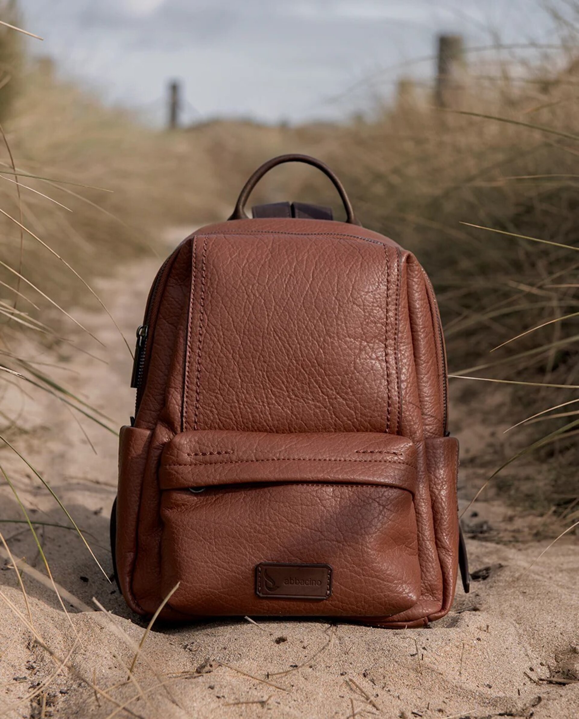 Mochila Abbacino reciclada cognac 81161-53 - 1