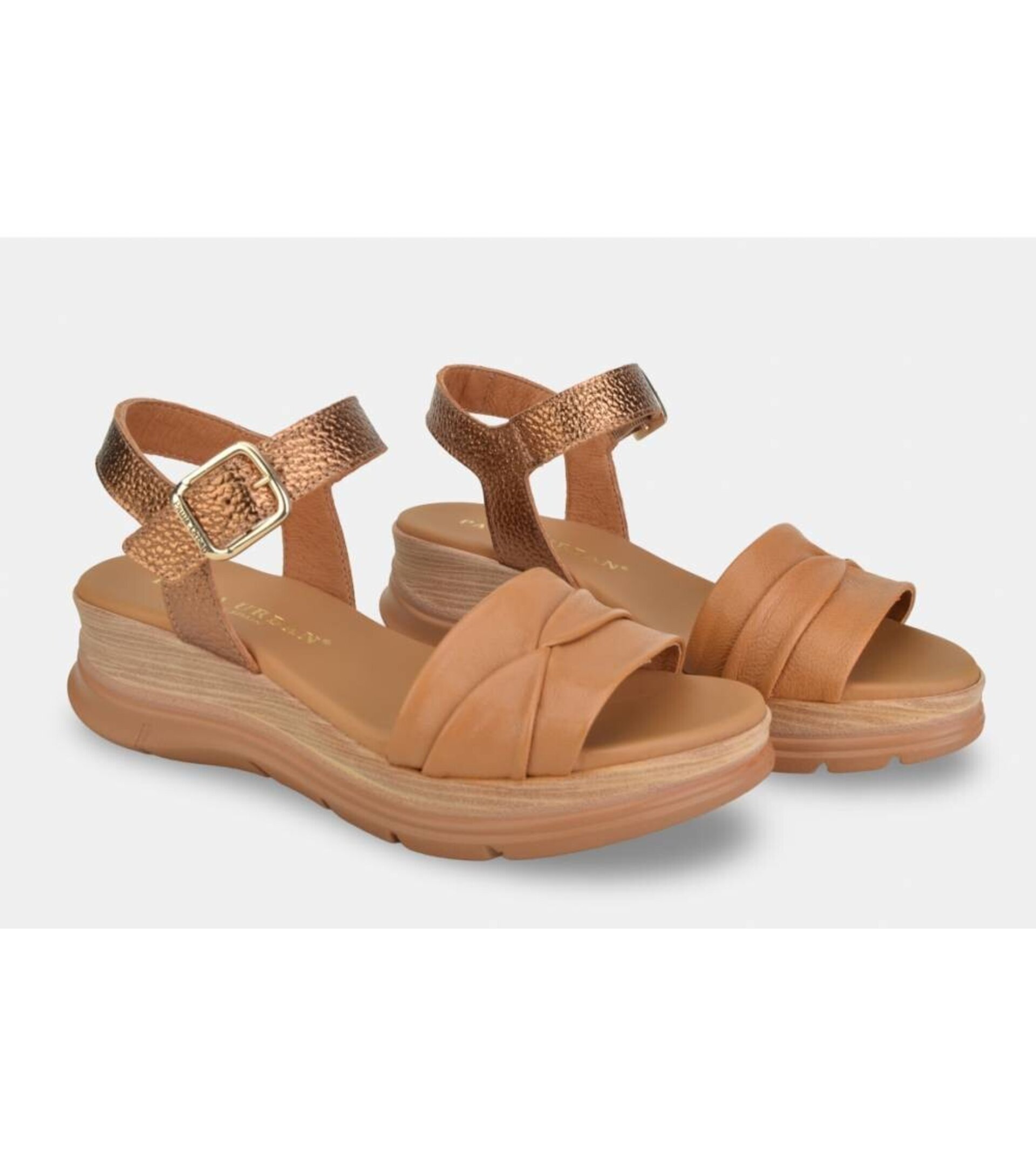 Sandalia Paula Urban 24-736 Sunset Camel - 3