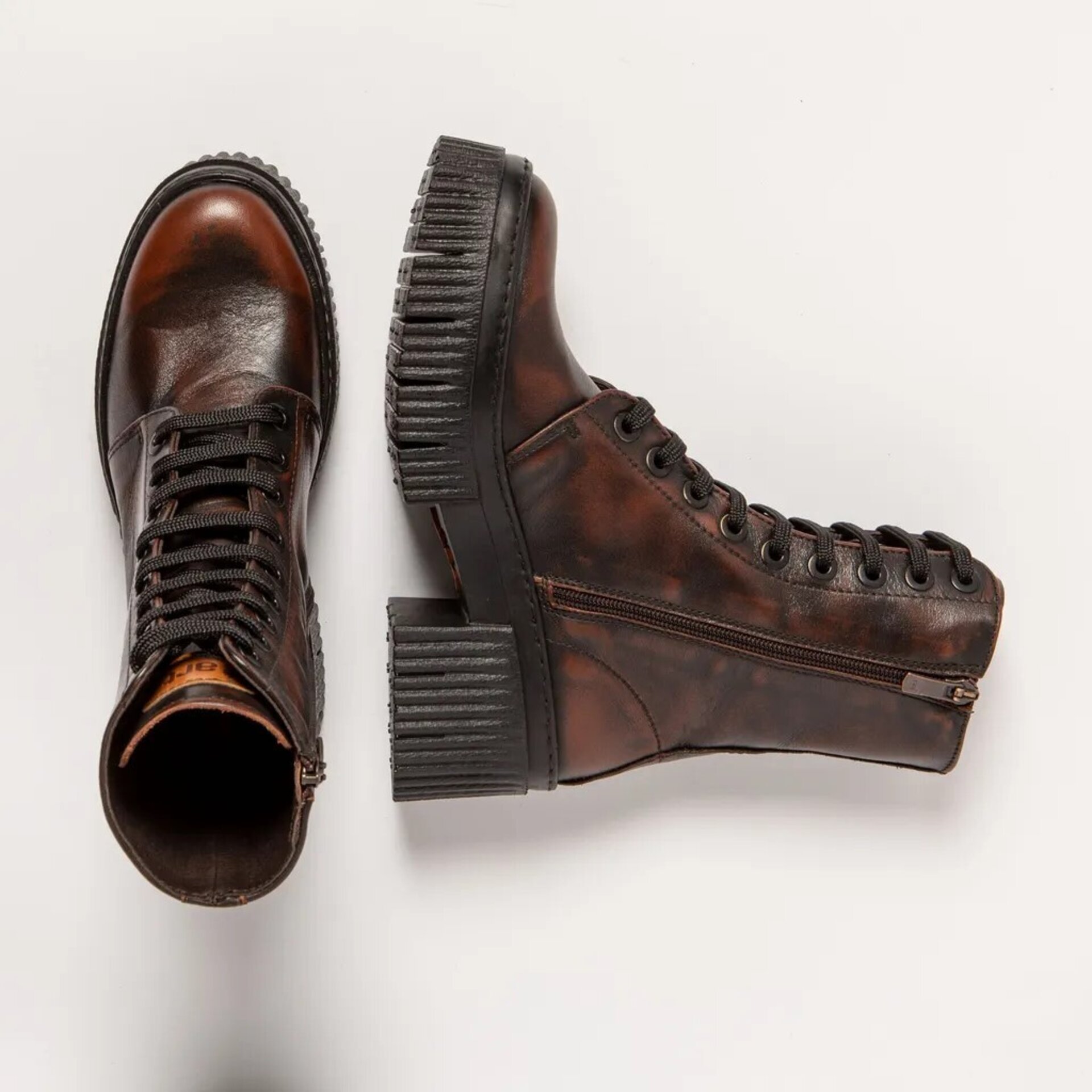 Botin ART 1375 piel asport/castaño York - 5