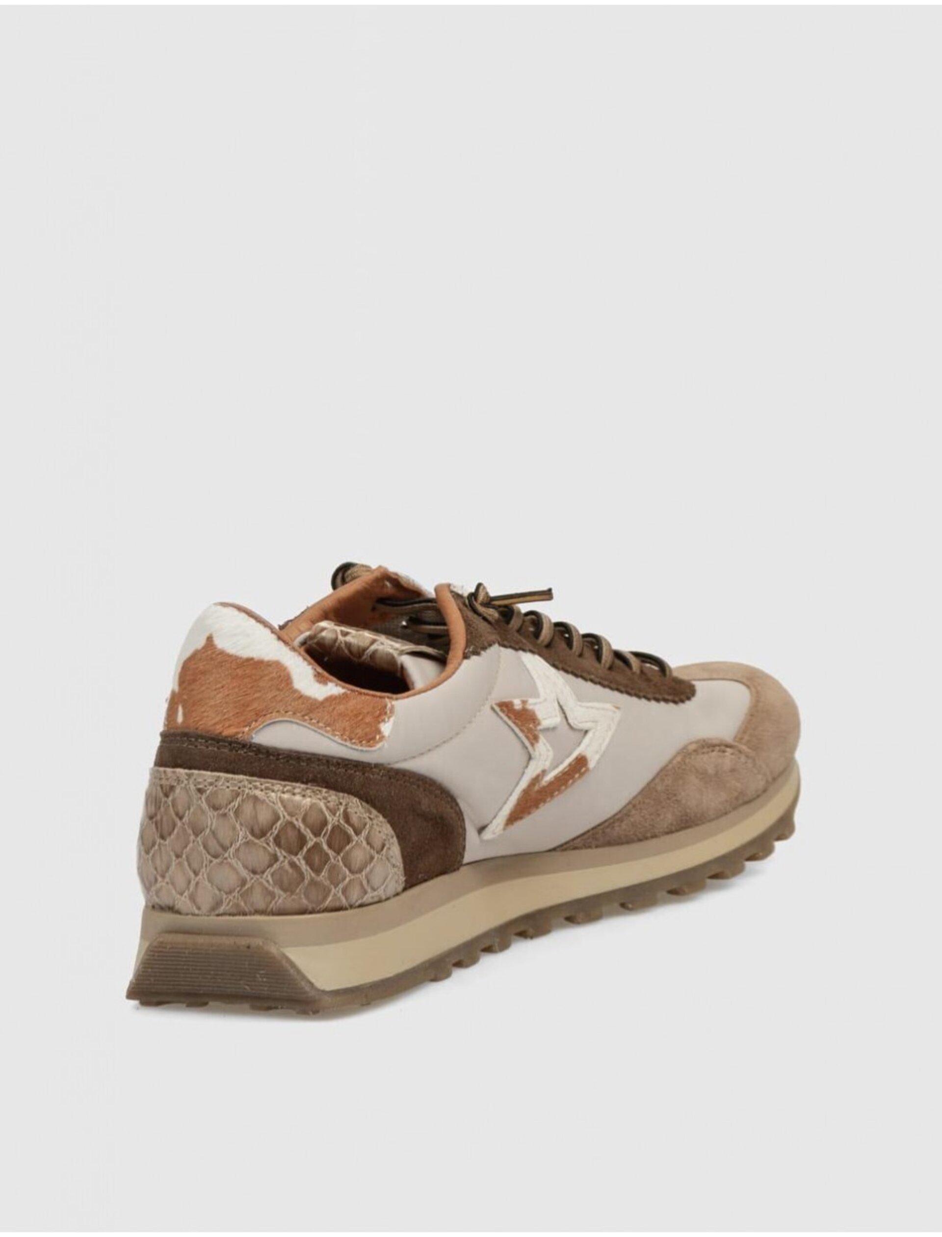 Deportiva CETTI ante/nilon marron C-1259 - 4