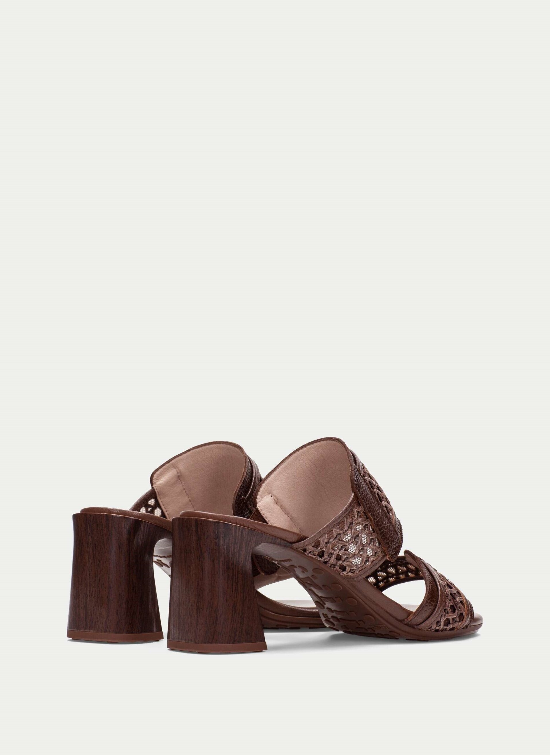 Sandalia Hispanitas destalonada orquidea avellana RHV264747 - 3