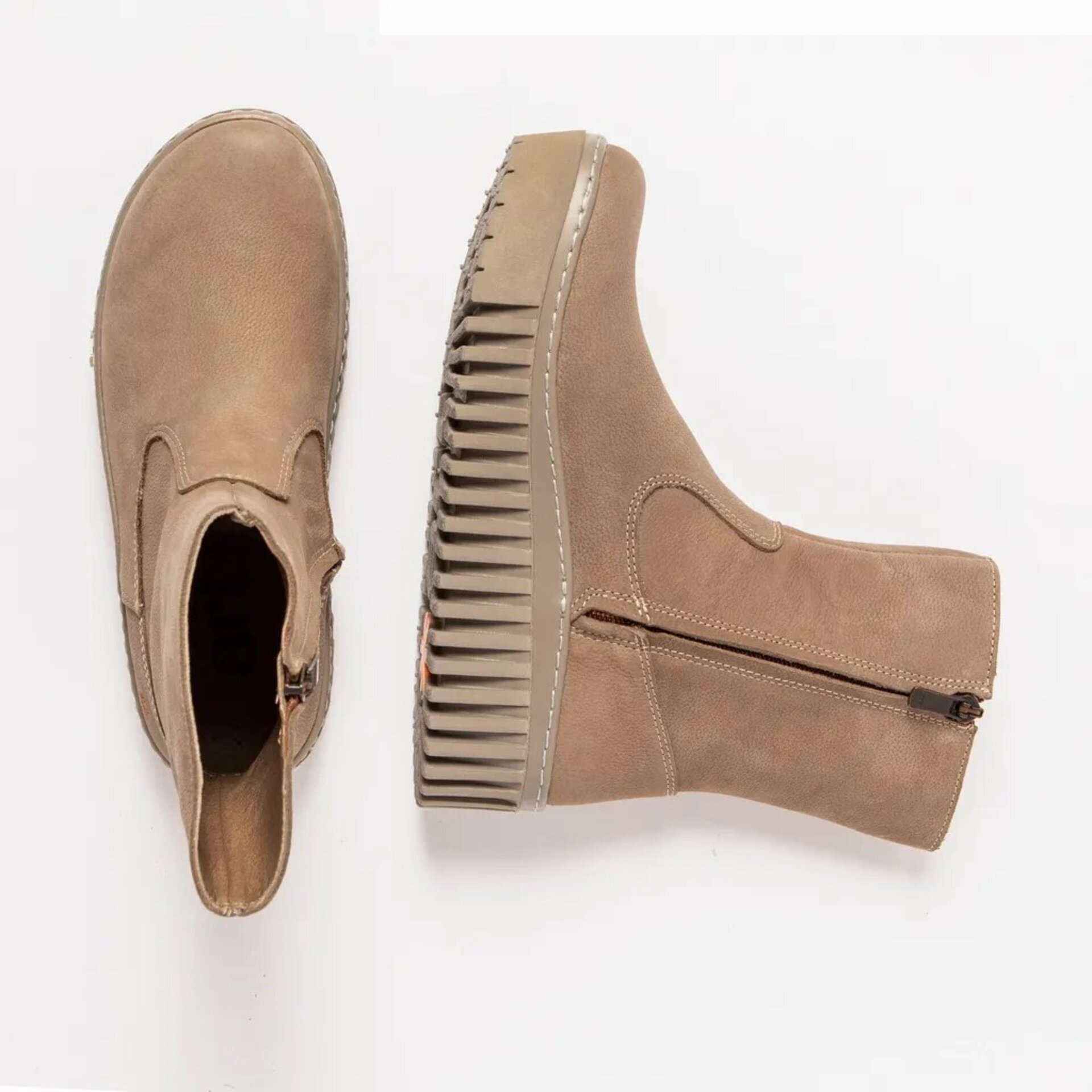 Botin ART 1531 nobuck Brighton taupe - 4