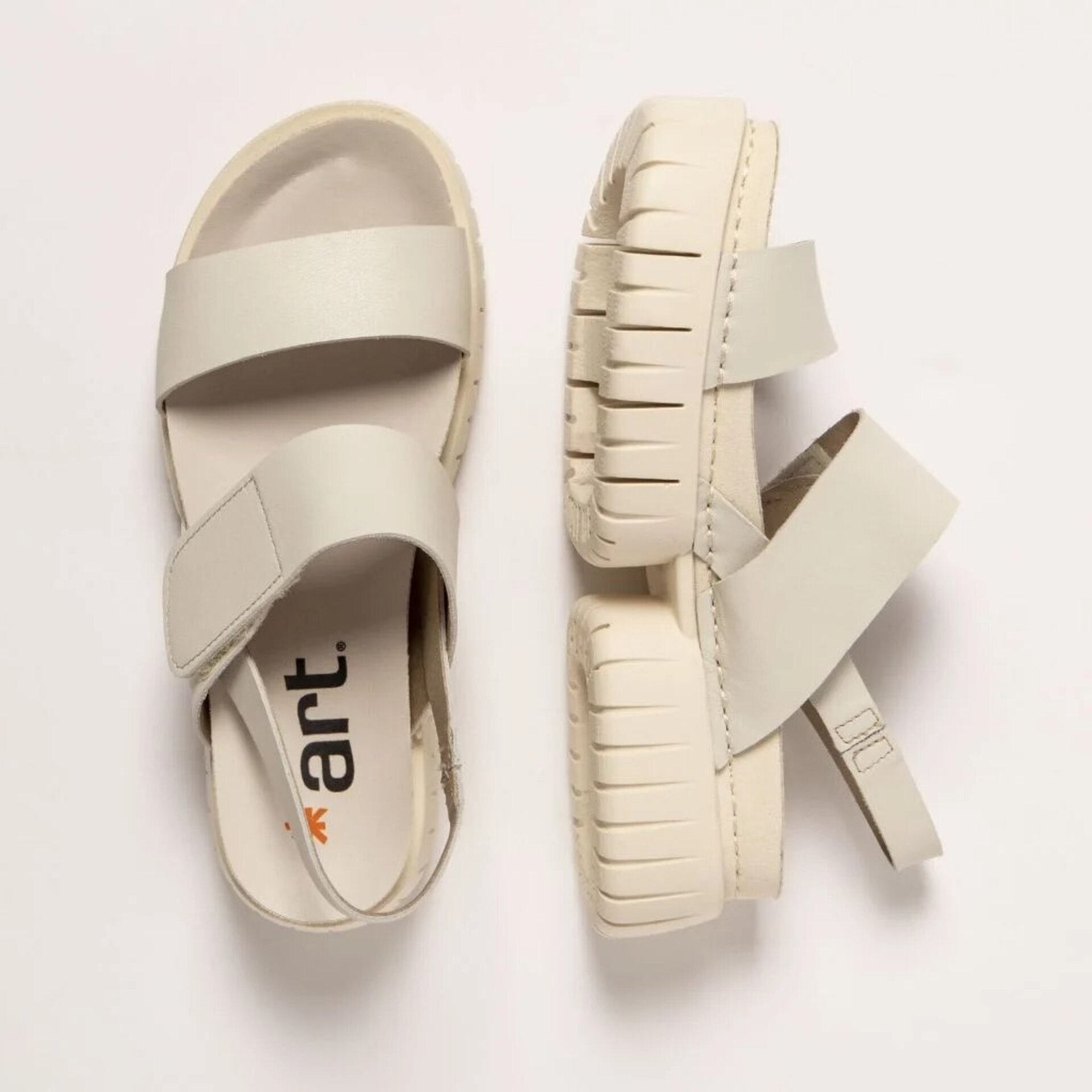 Sandalia ART nappa Madeira cream 1881 - 6