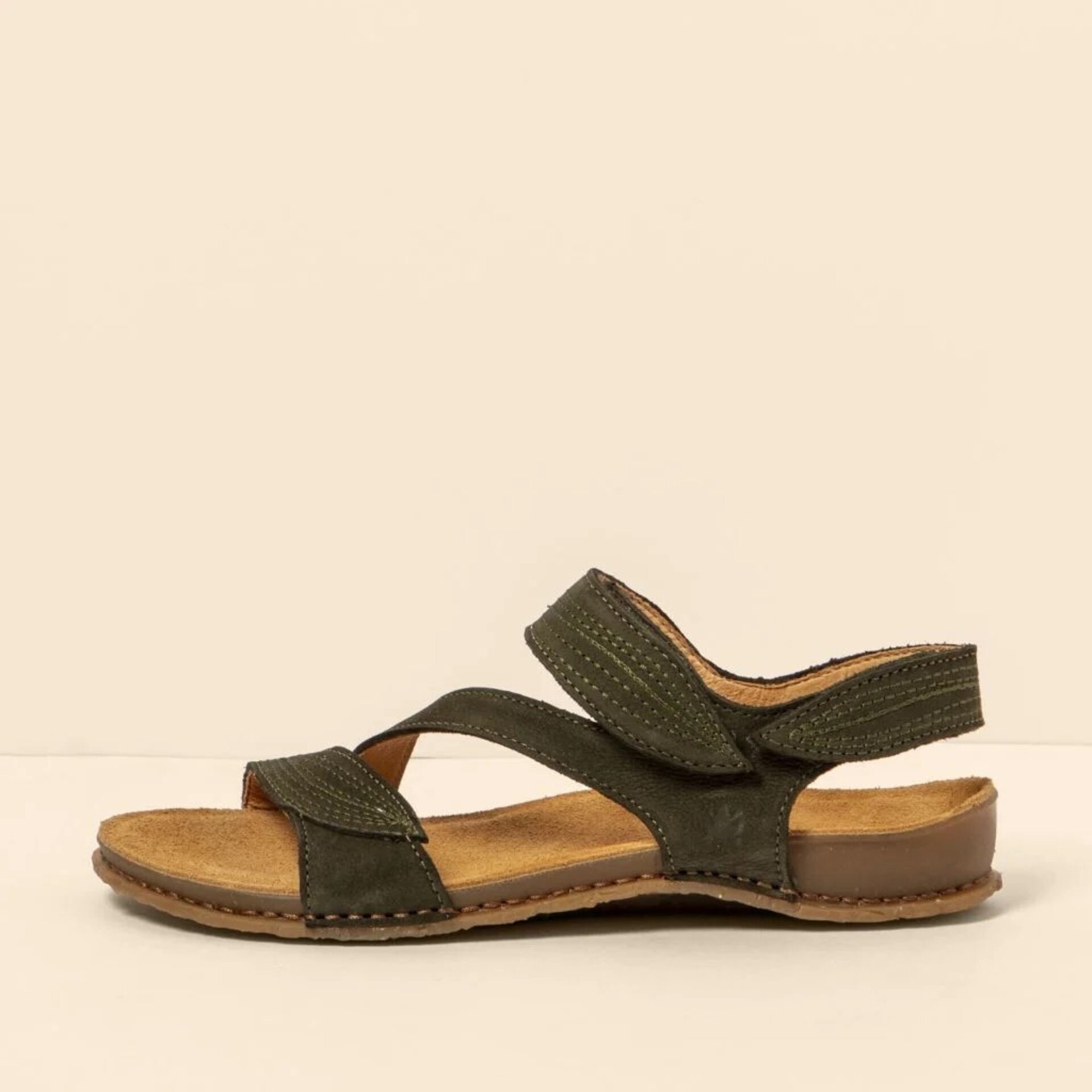 Sandalia El Naturalista nobuck Panglao lavado kaki N5810 - 1