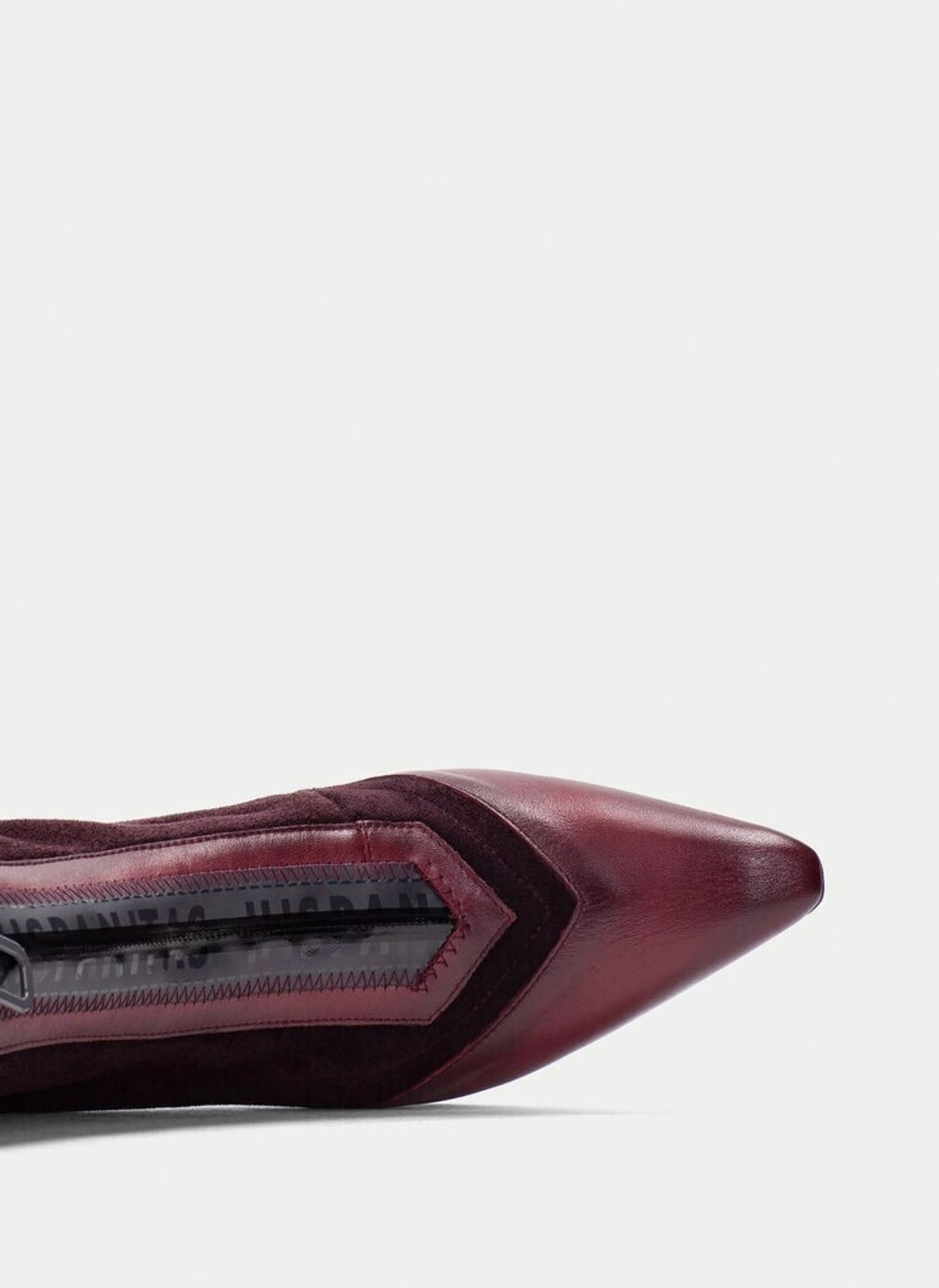 Botin HISPANITAS tacón Atlanta burdeos - 4