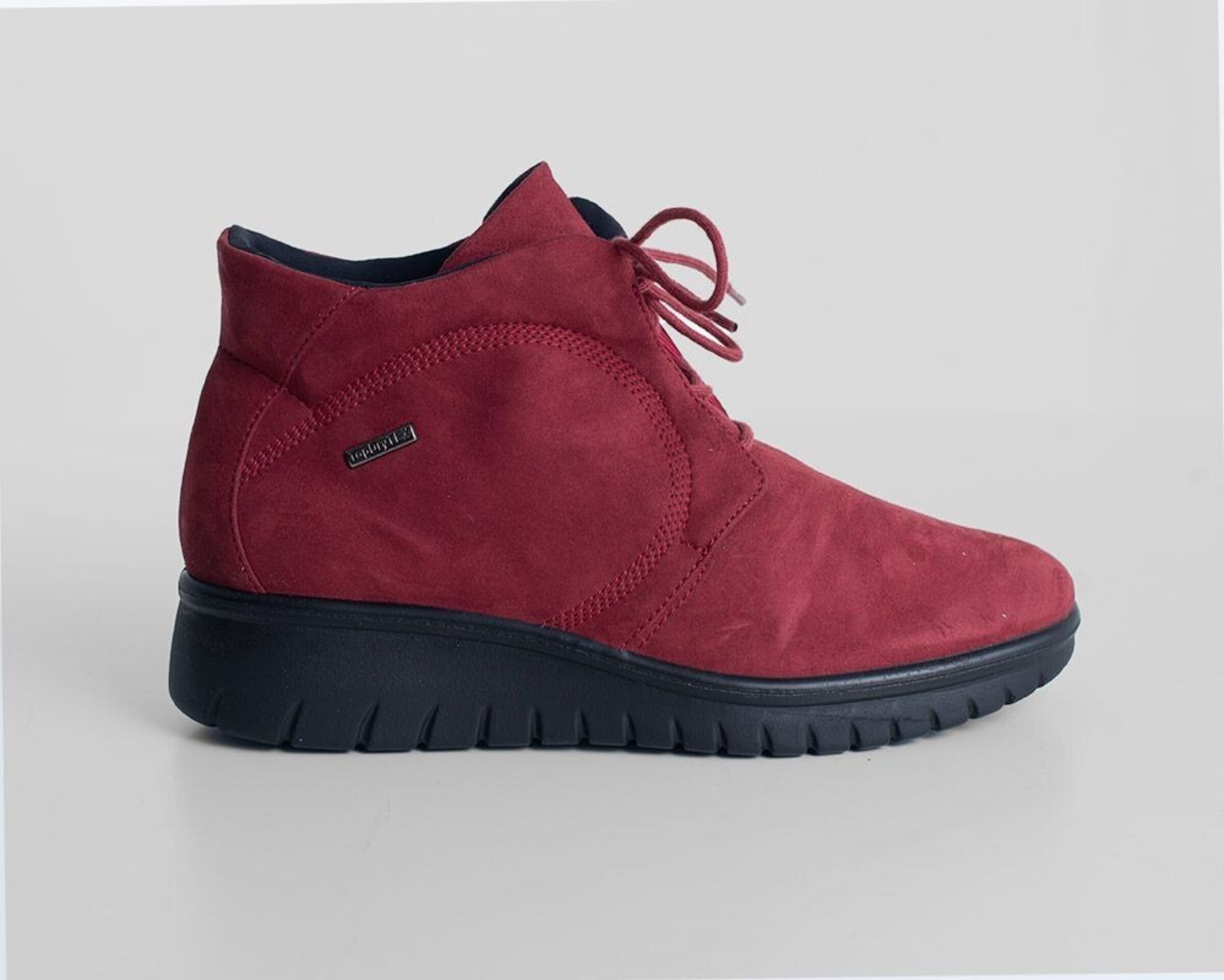 Botin Josef Seibel waterproof Calais 80 rojo 55350 - 4