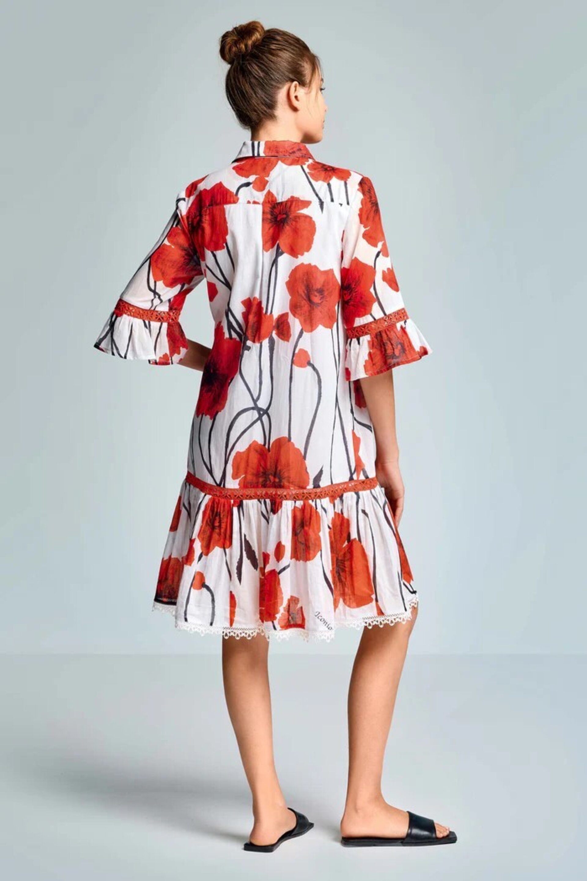 Vestido Iconique camisa Ella multicolor IC26-087 - 2