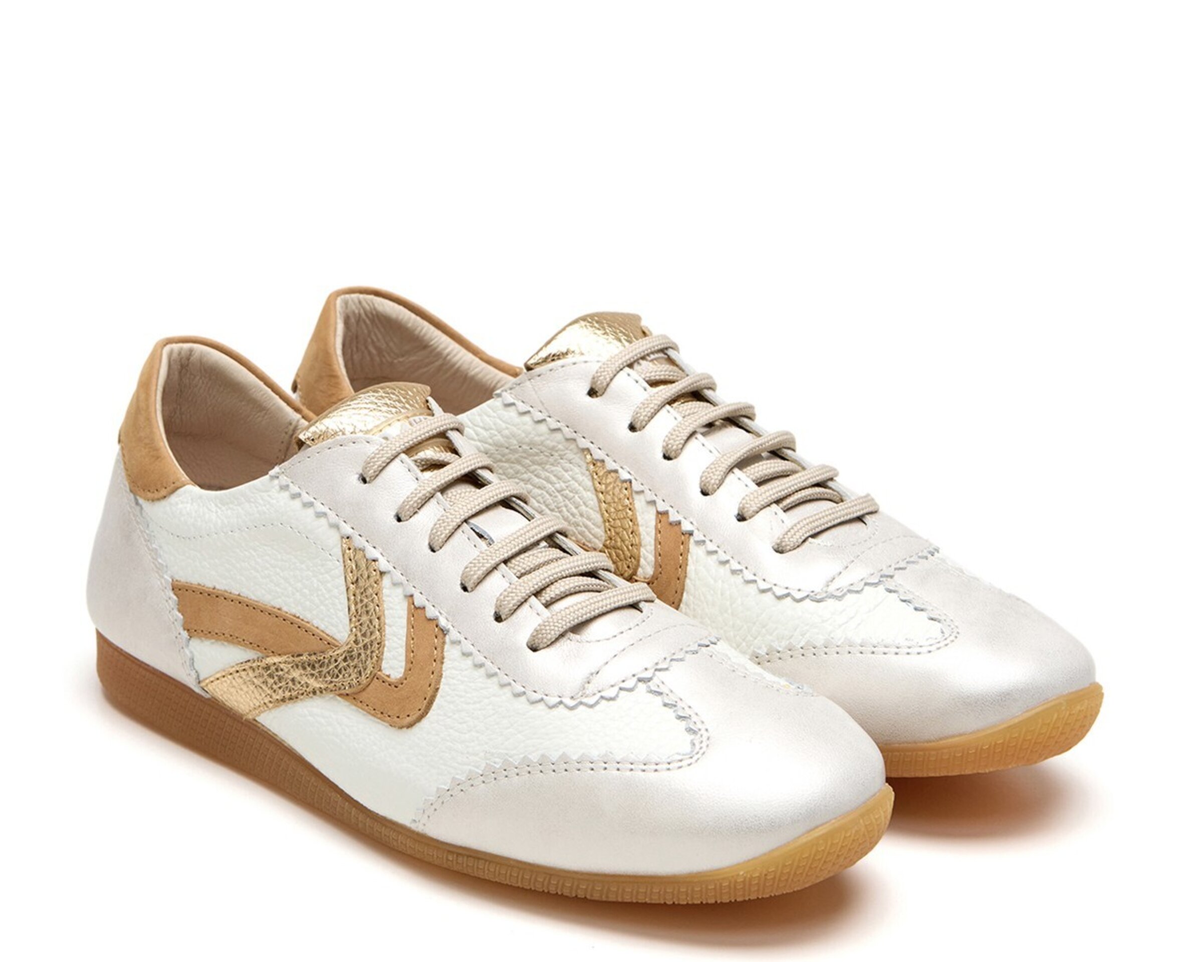 Zapatilla 24Horas barefoot piel lino 26763 - 3