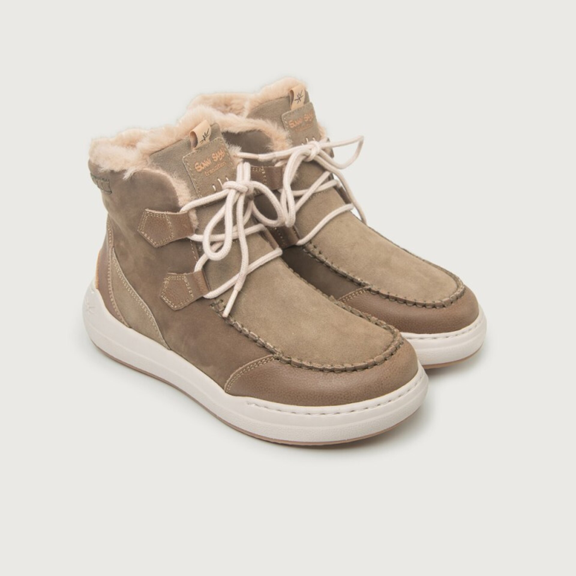 Botin Sunni Sabbi piel ATLAS oliva - 2