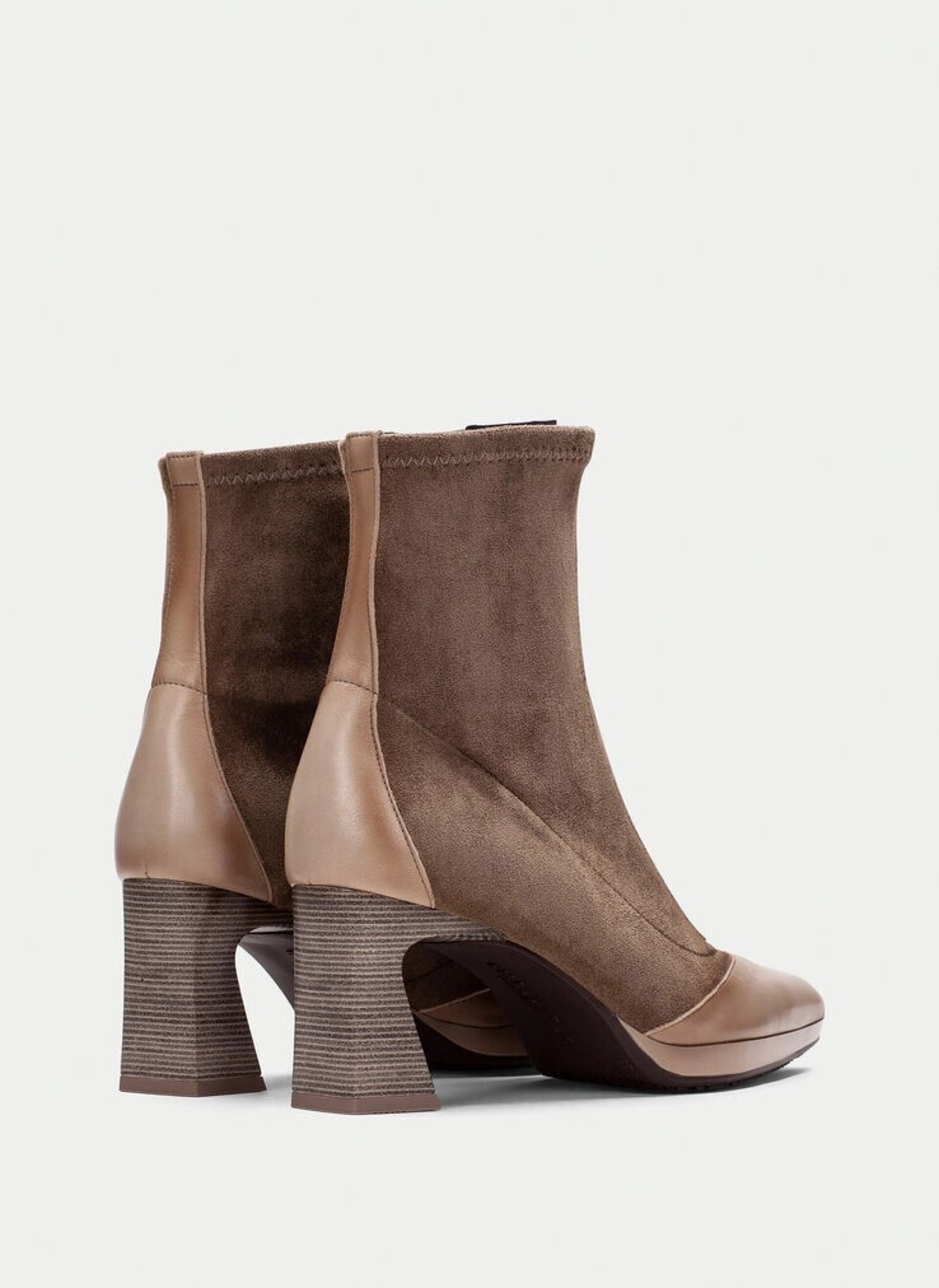Botin HISPANITAS tacón Atlanta taupe - 5