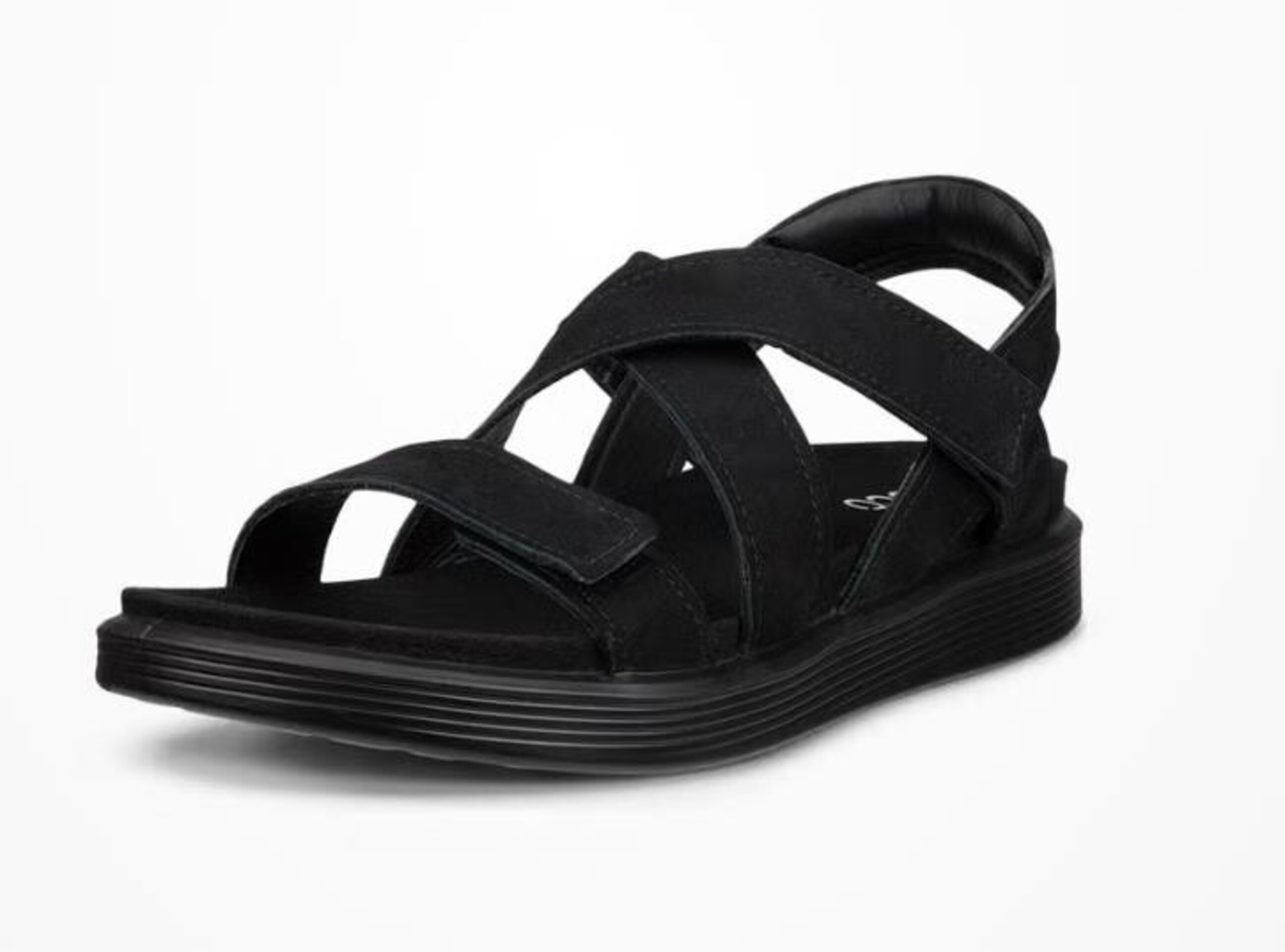 Sandalia ECCO plana Soft negro 238813 - 4