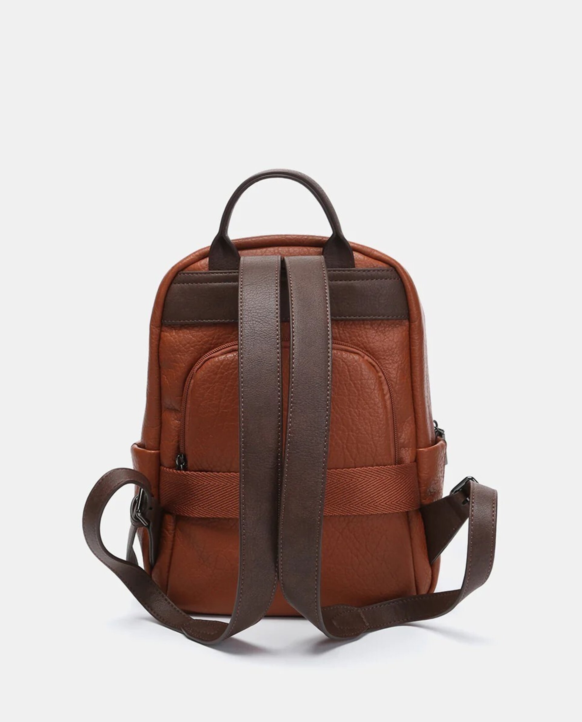 Mochila Abbacino reciclada cognac 81161-53 - 4