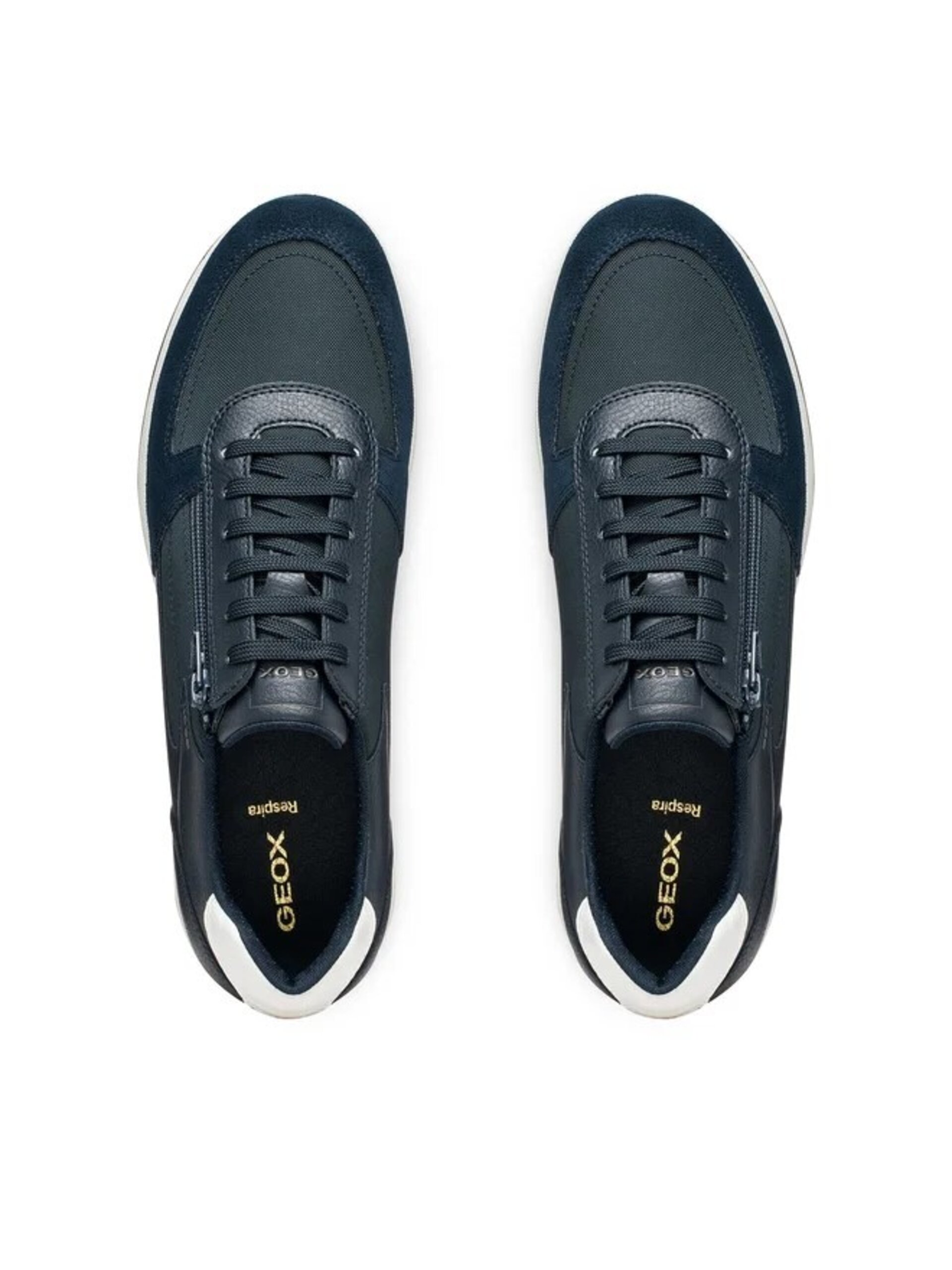 Deportivos Geox U Avery cremallera marino U65H5A - 4