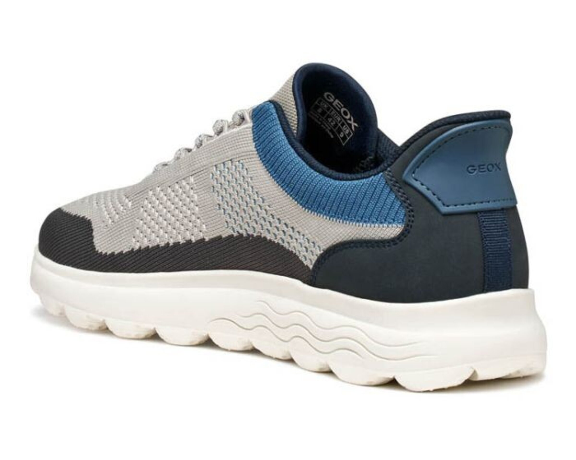 Deportivo Geox Spherica Plus azul-gris U65MPE - 5