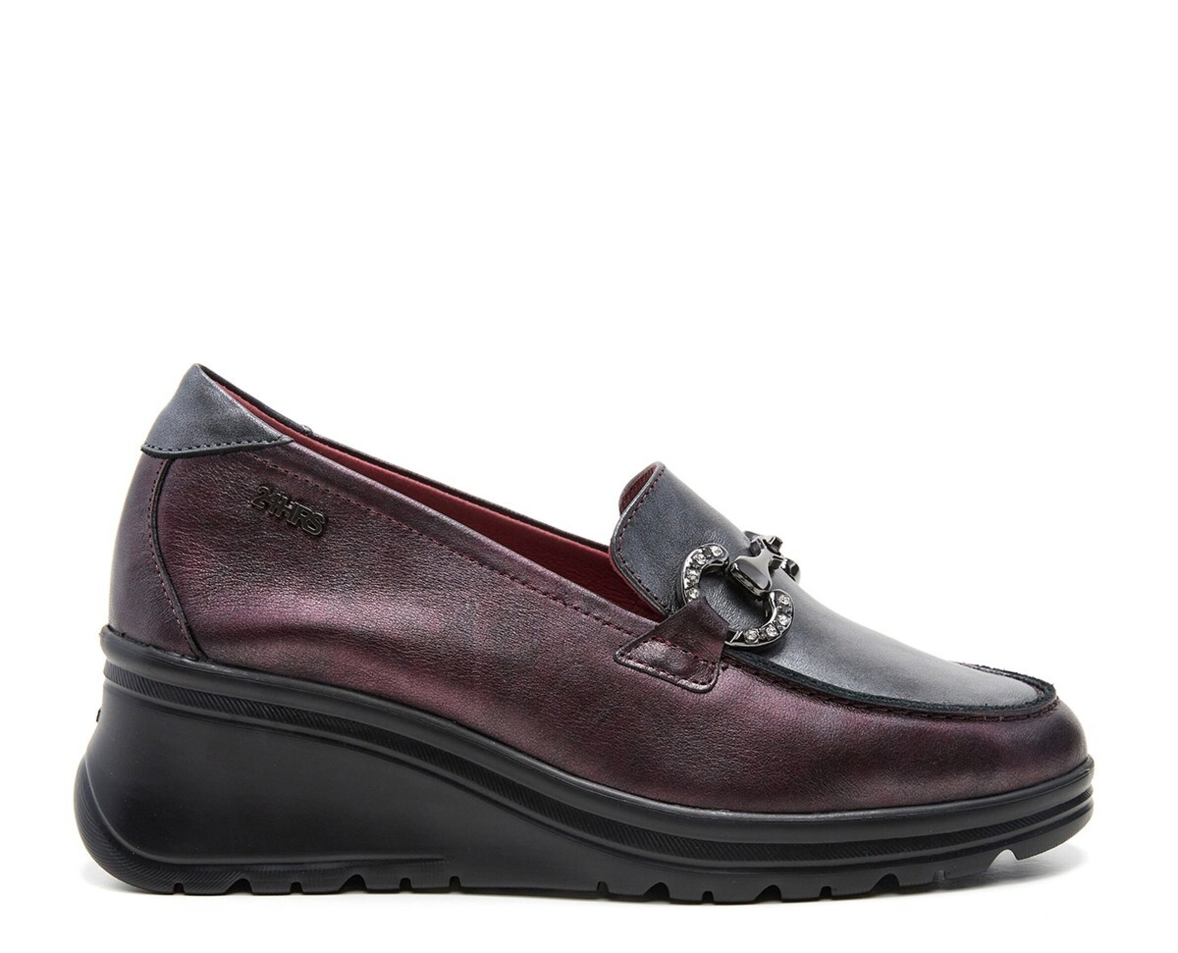 Mocasin 24HORAS piel combinada estribo 26653 - 2