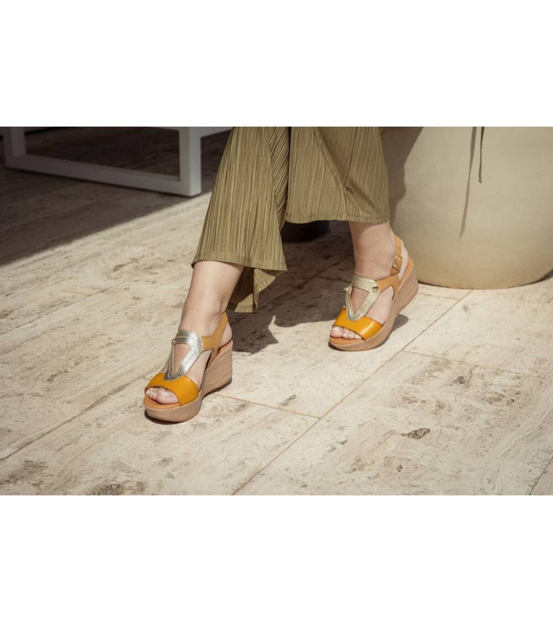 Sandalia Paula Urban cuña Bangla 31-621 - 5