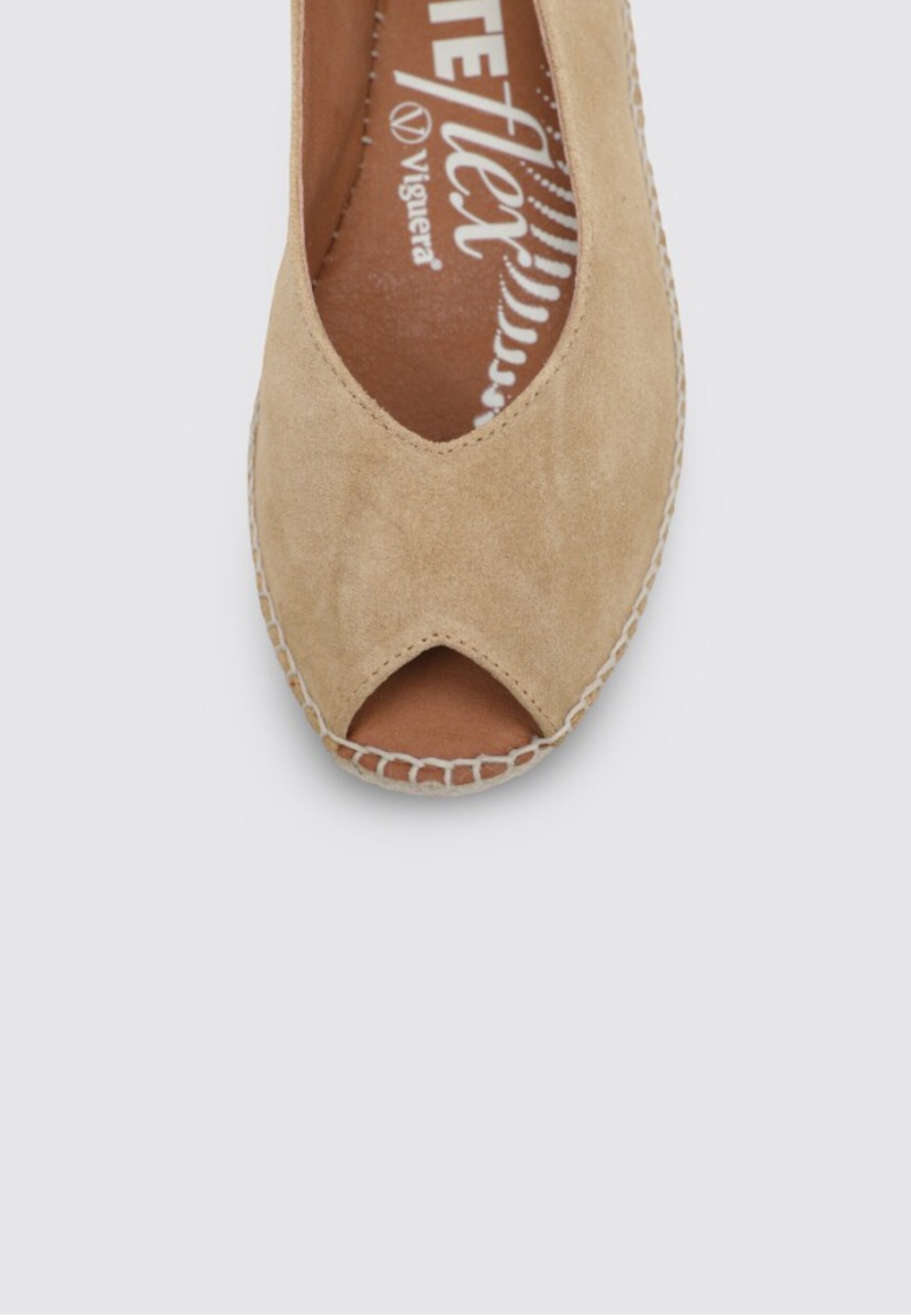 Alpargata Viguera plana Yuteflex camello 2232 - 5