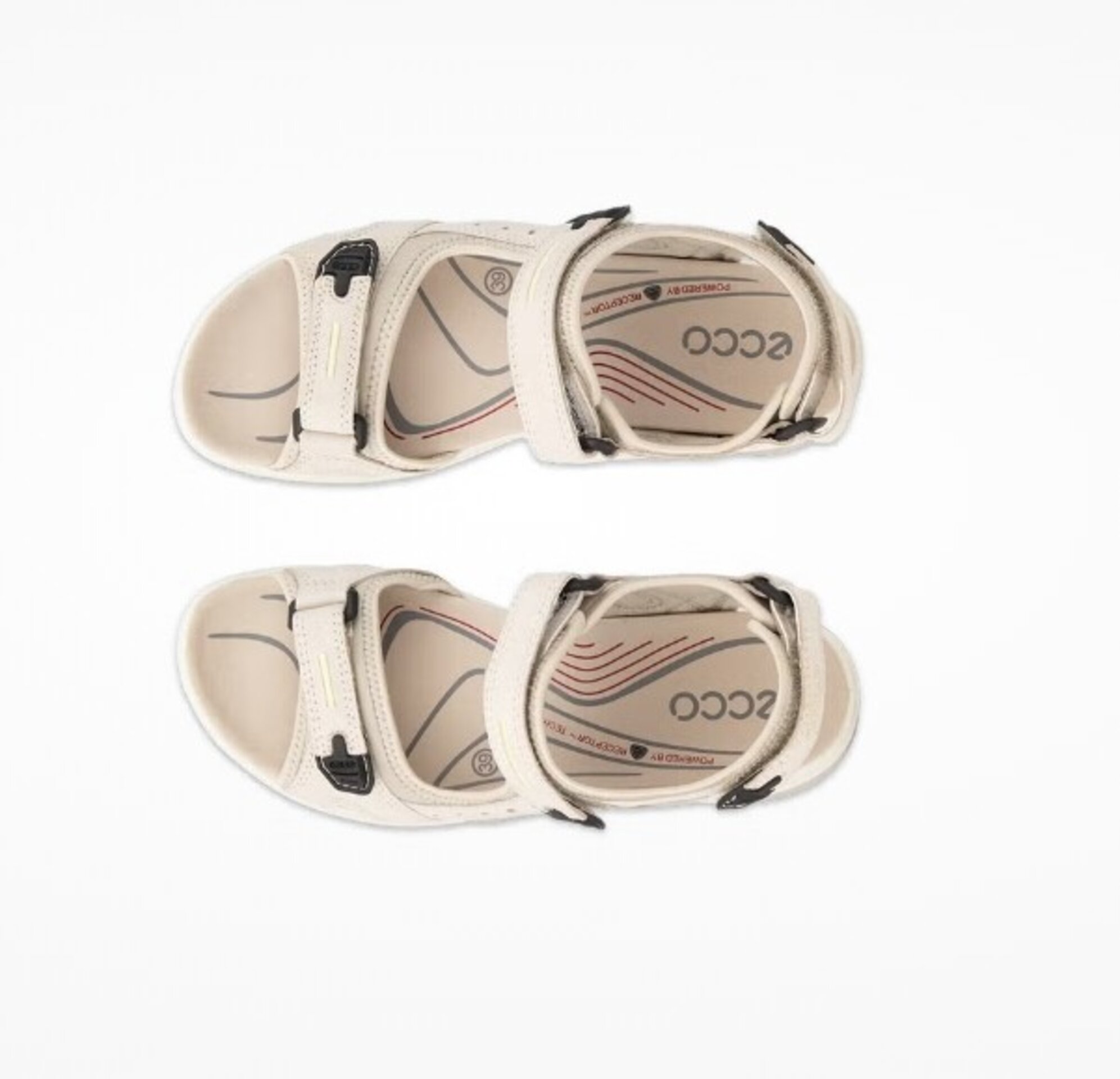 Sandalia ECCO plana Offroad beige 069563 - 5