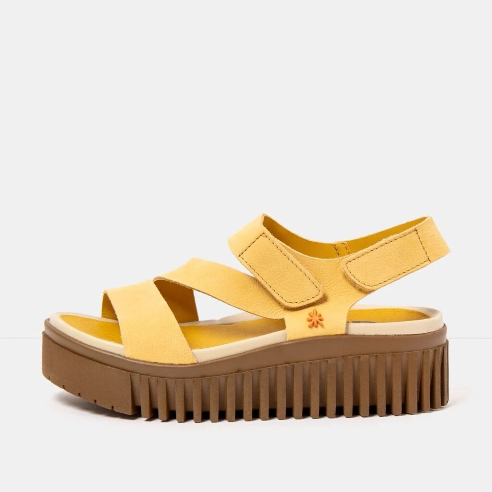 Sandalias ART nobuck Brighton honey 1573 - 1