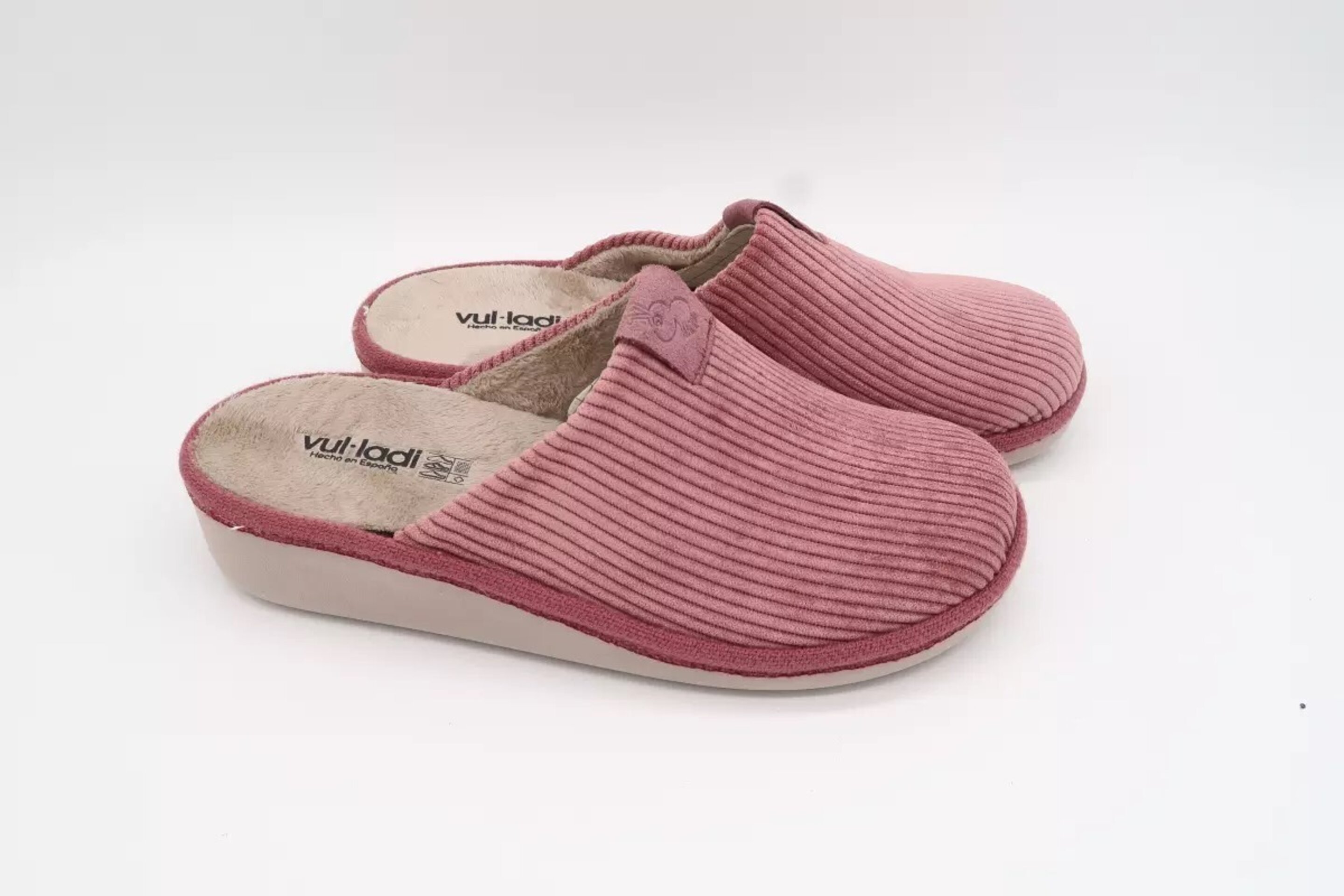 Zapatilla Vulladi pana cuña rose 7445-367 - 1