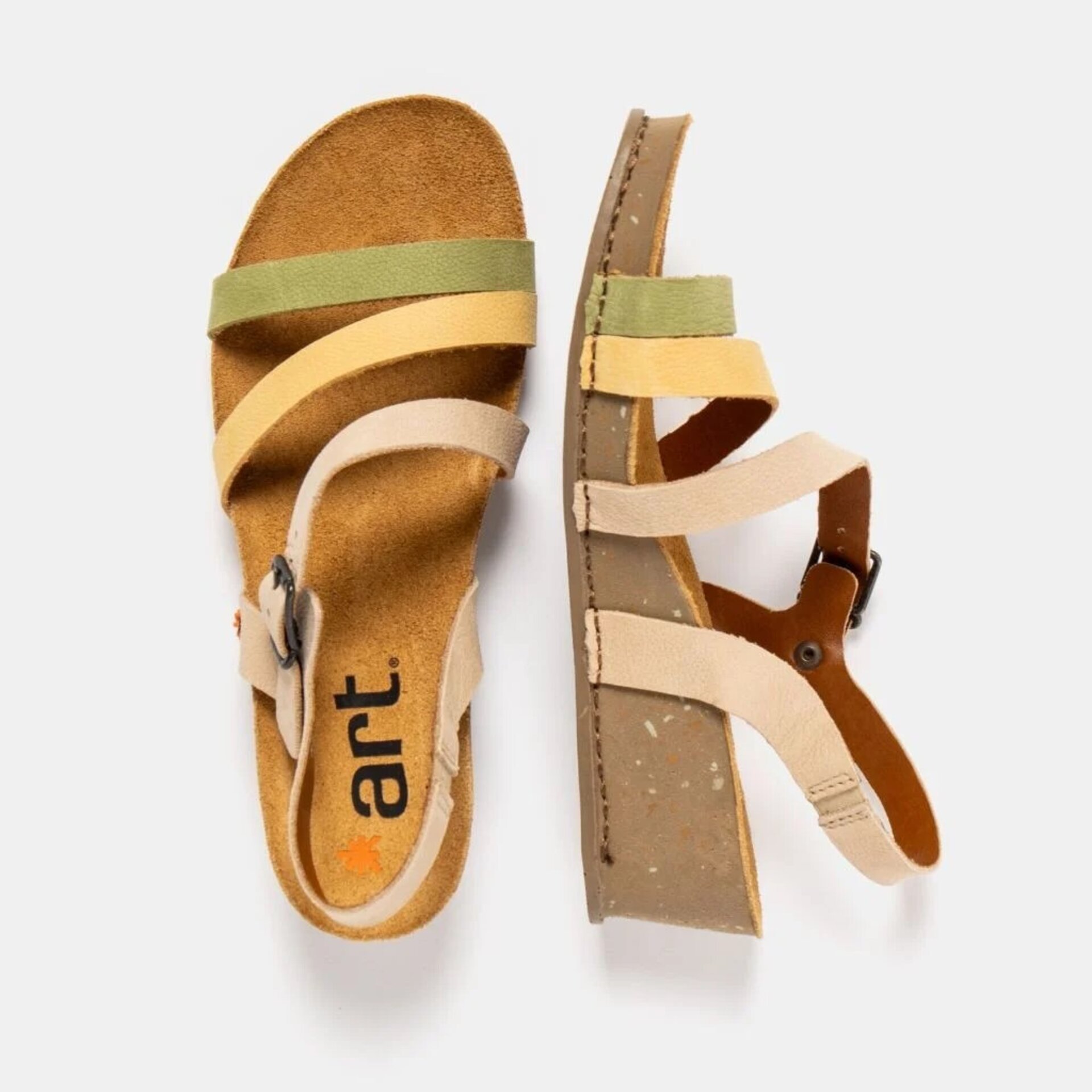 Sandalia ART multicolor honey I Live 1930 - 3