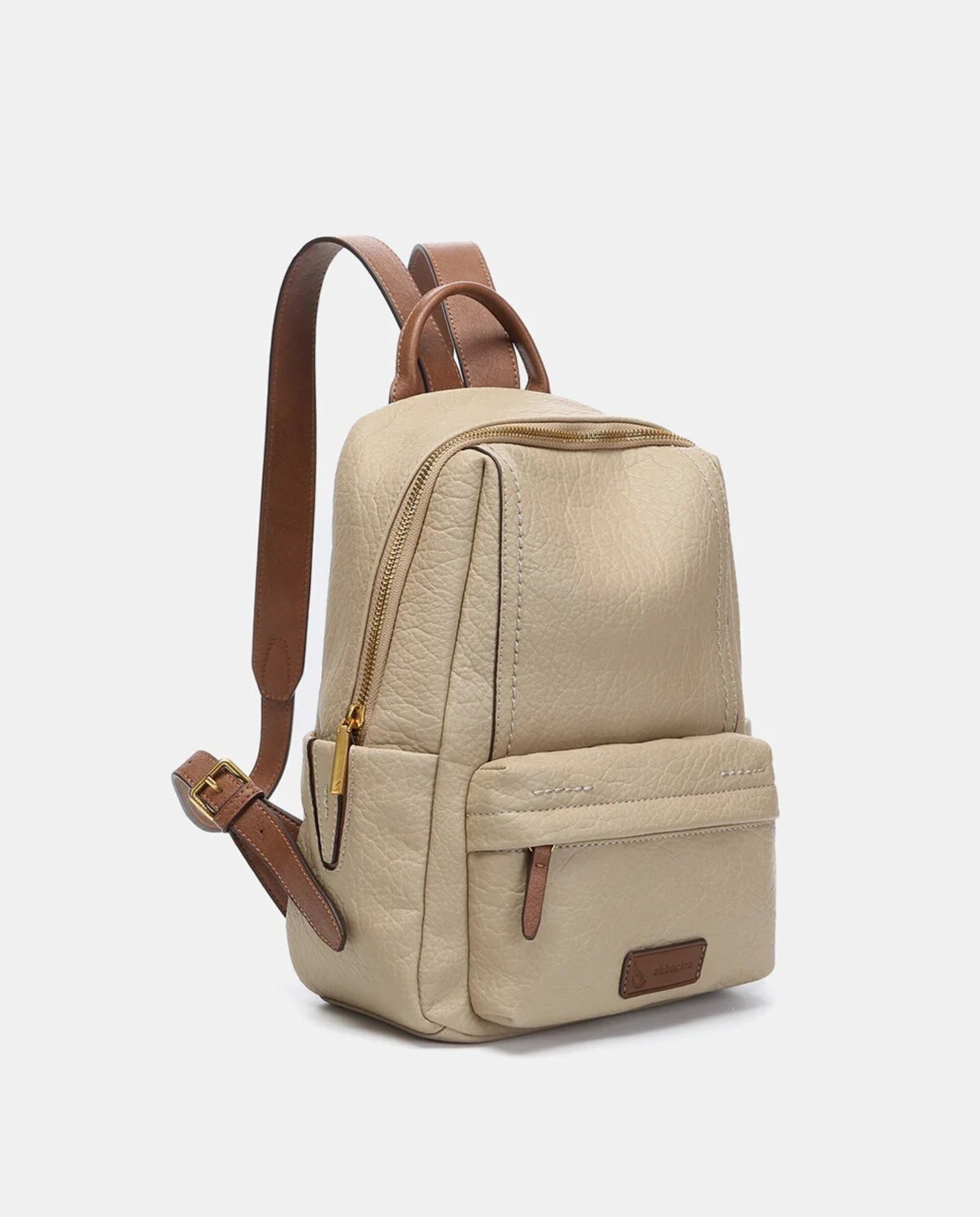 Mochila Abbacino reciclada beige 81161-41 - 2