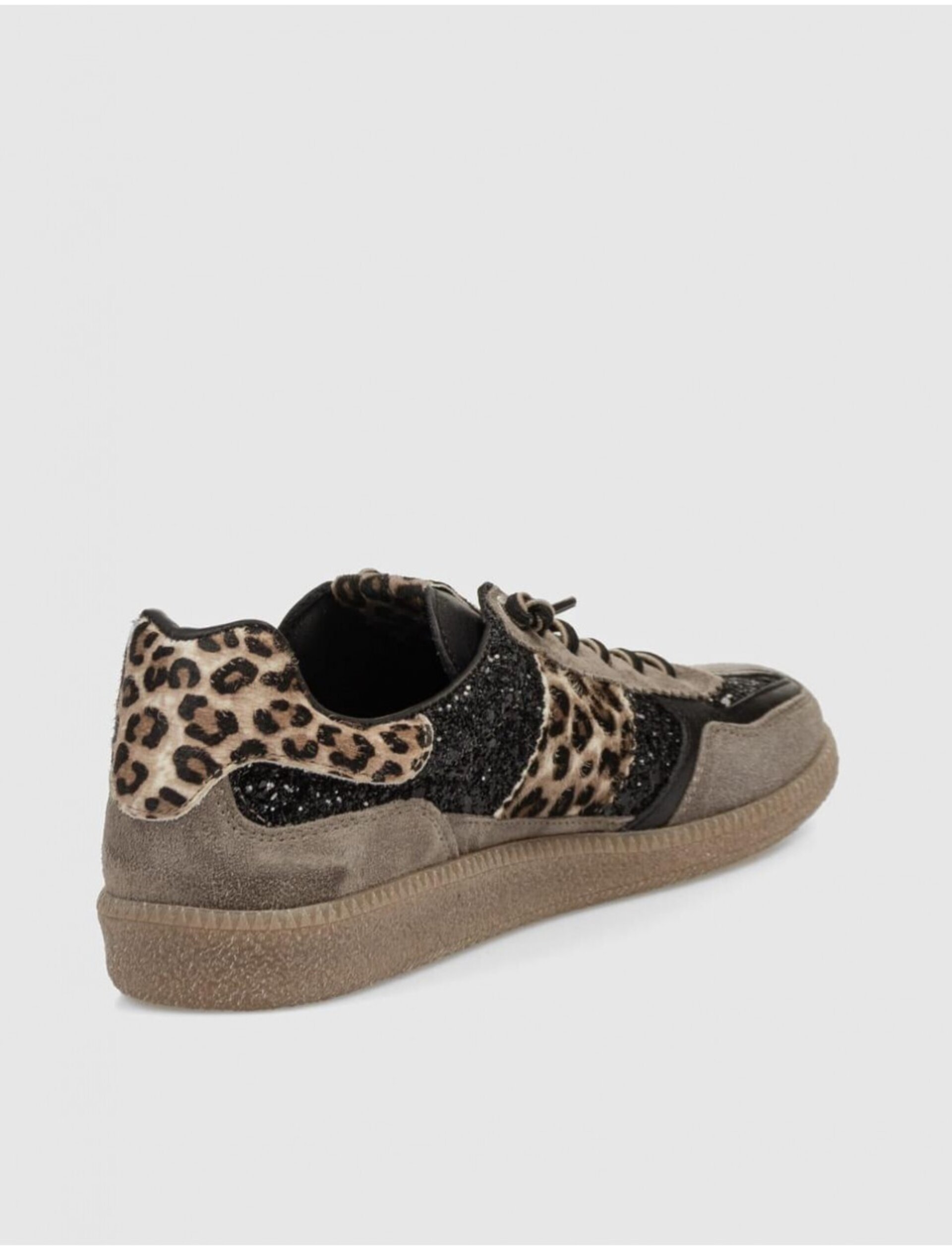 Zapatilla CETTI ante/glitter negro C-1395 - 4