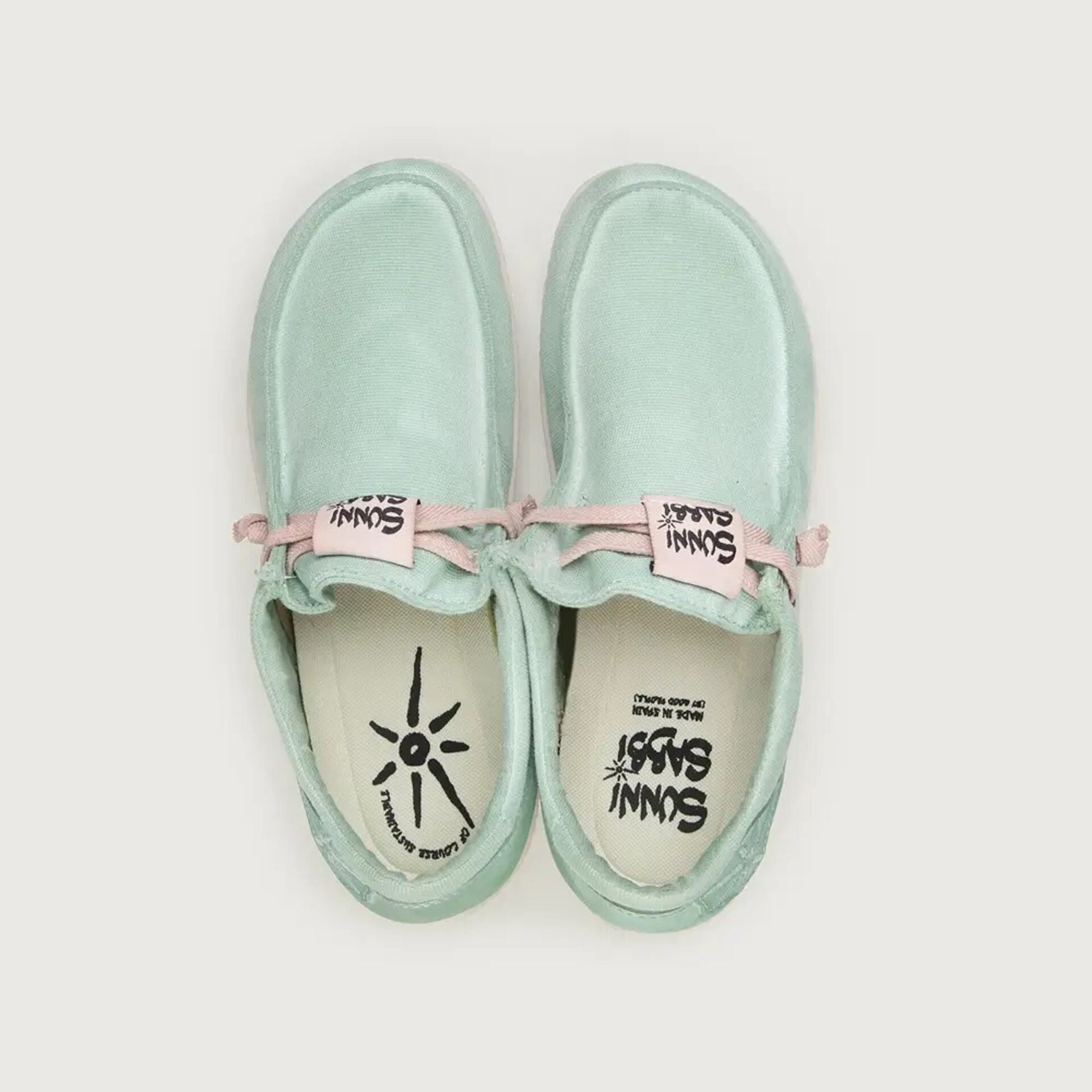 Mocasin transición Sunni Sabbi menta Kikai-051 - 2