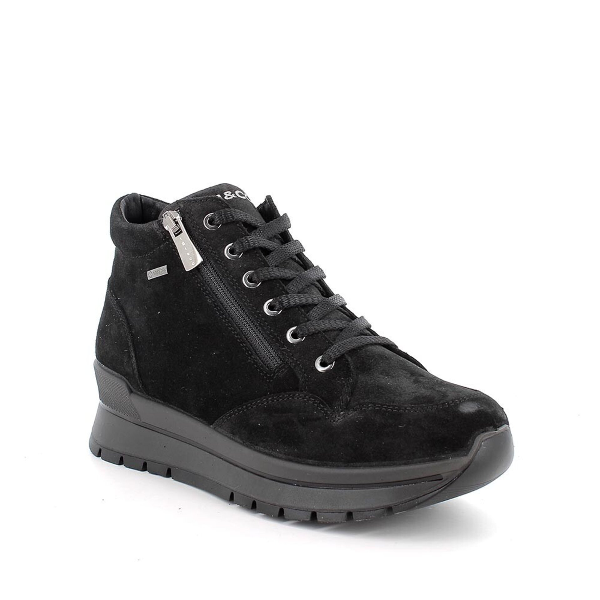 Deportivo abotinado Igi&co gore-tex cremallera negro - 2