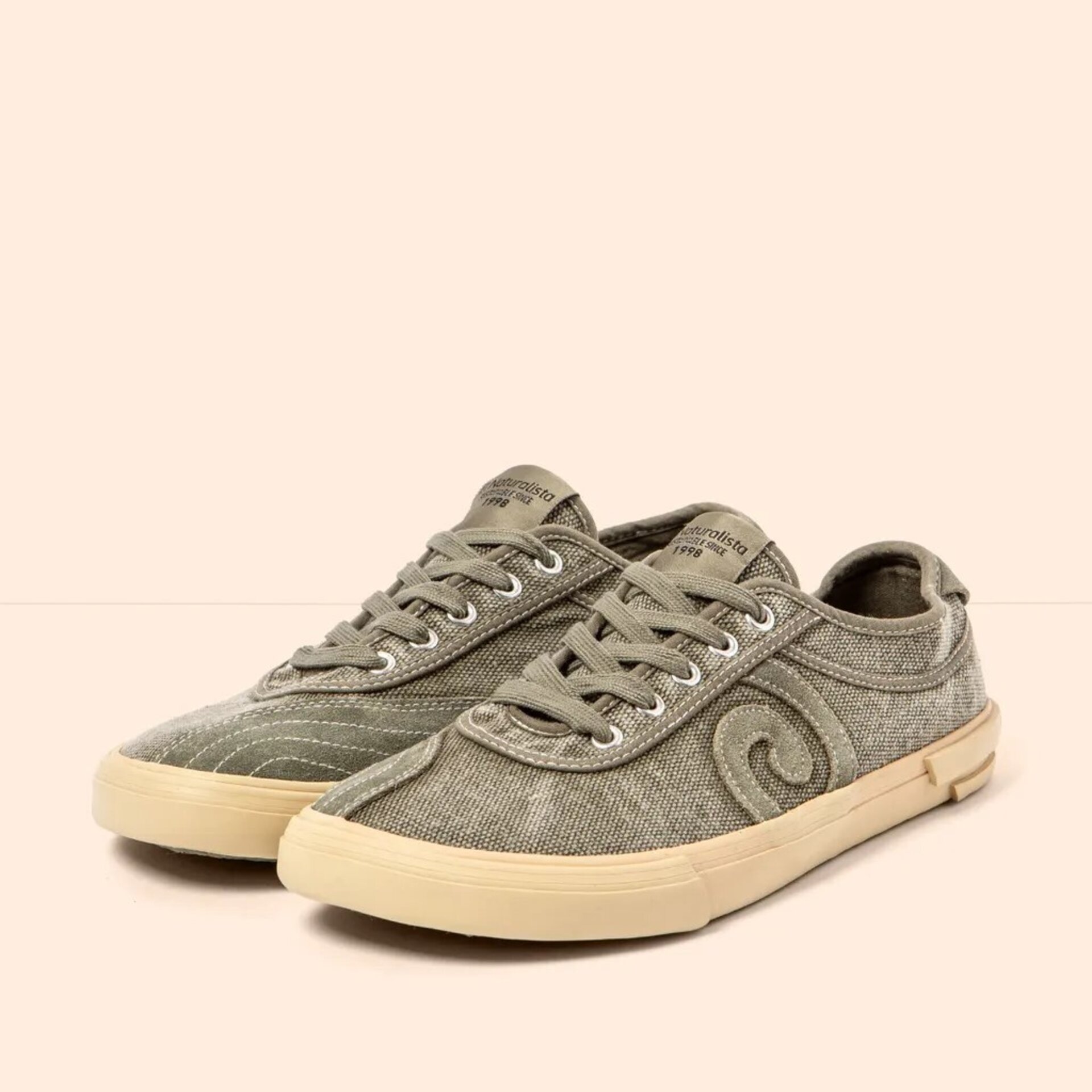 Deportivo El Naturalista barefoot Teko Washed cotton kaki N5953 - 3