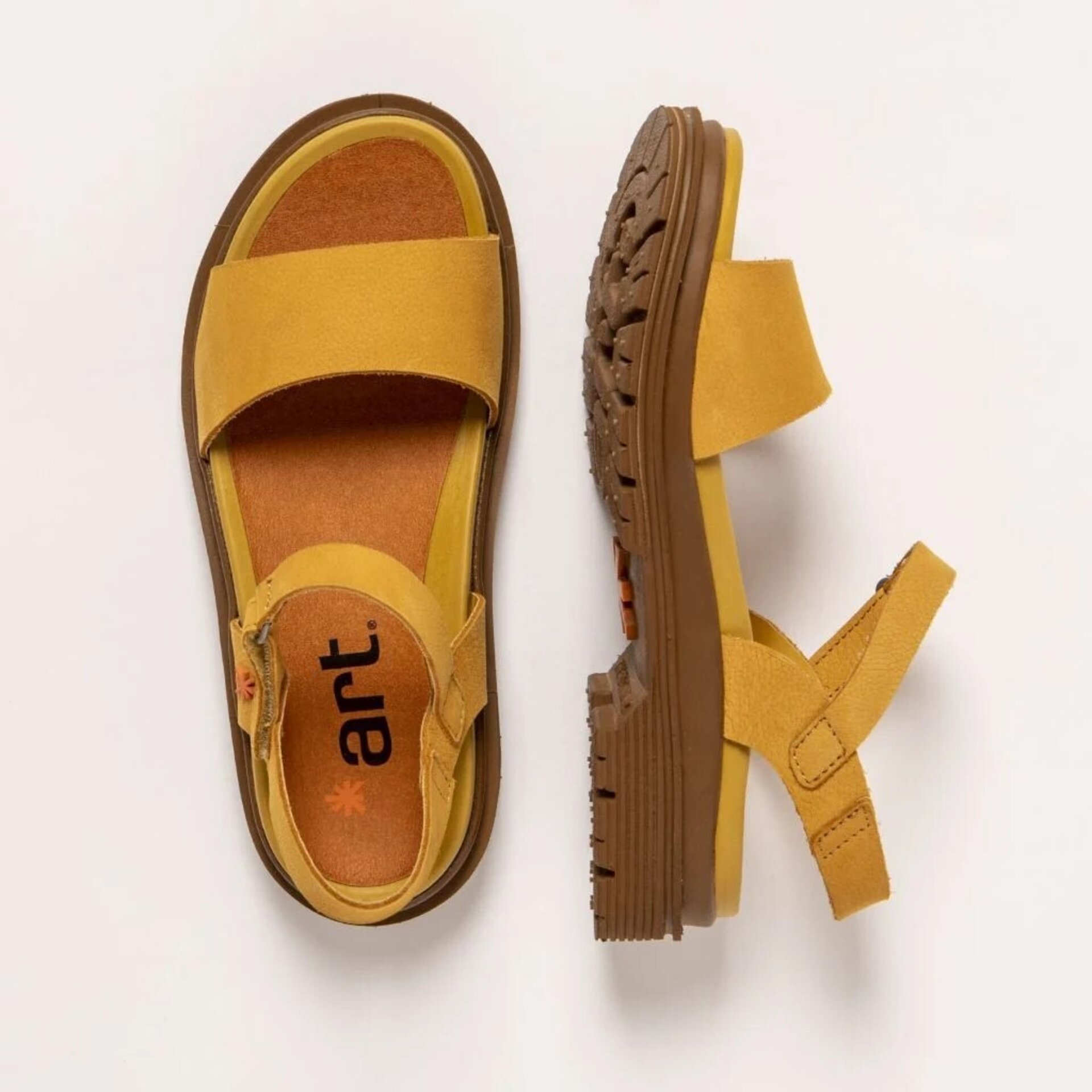 Sandalia ART nobuck Birmingham honey 1548 - 5