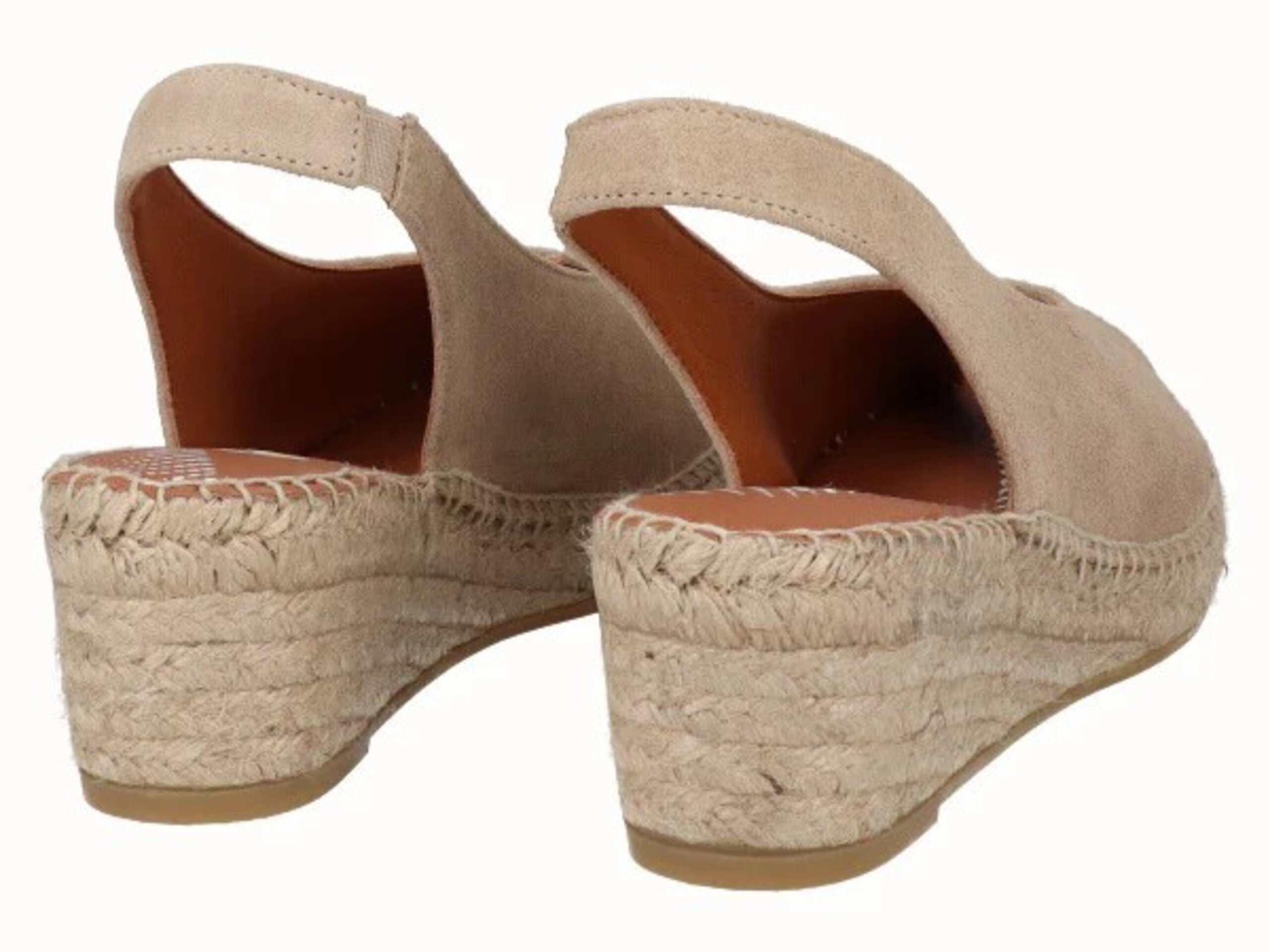 Alpargata Viguera PeepToe vitelo YuteFlex desert 2200 - 3