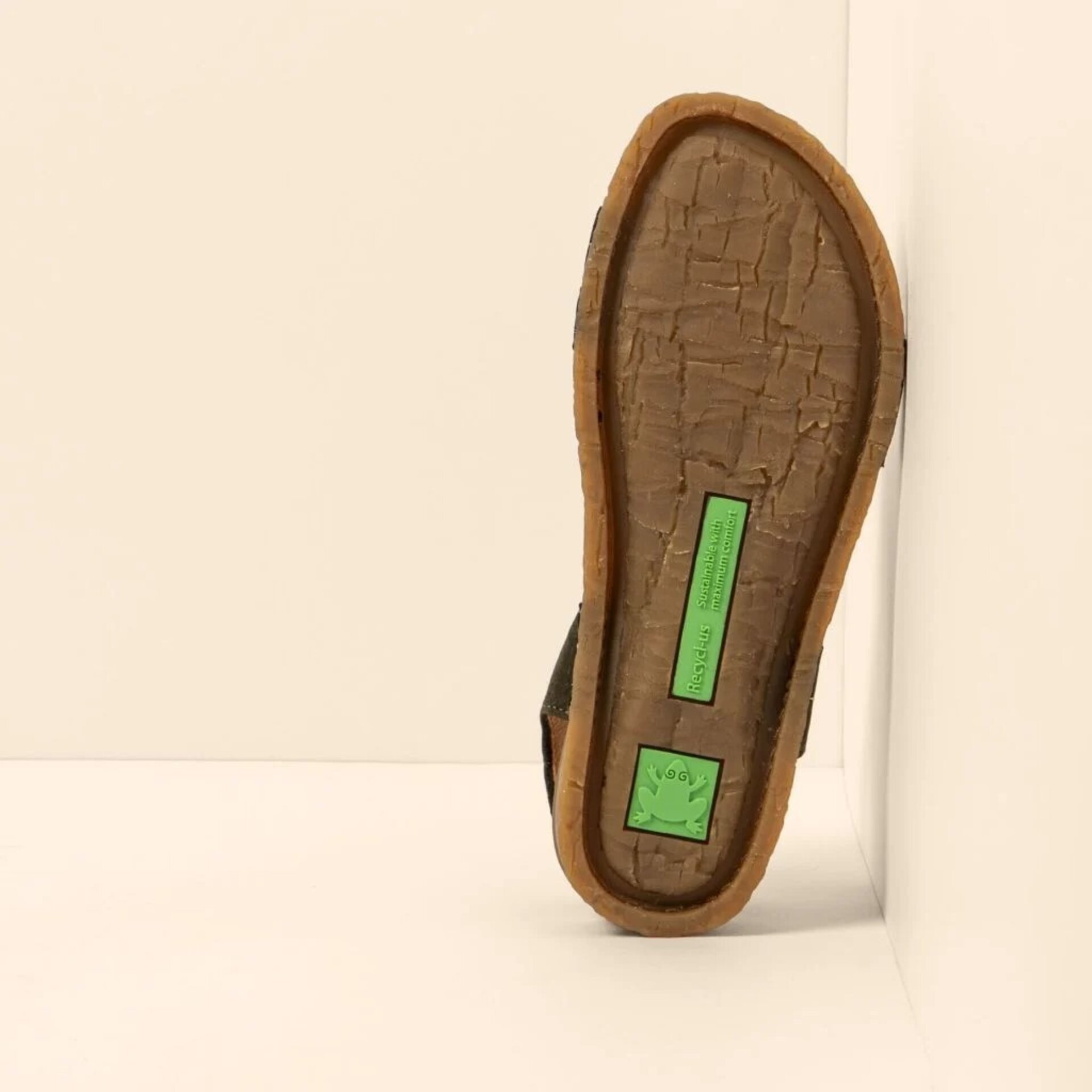 Sandalia El Naturalista nobuck Panglao lavado kaki N5810 - 4