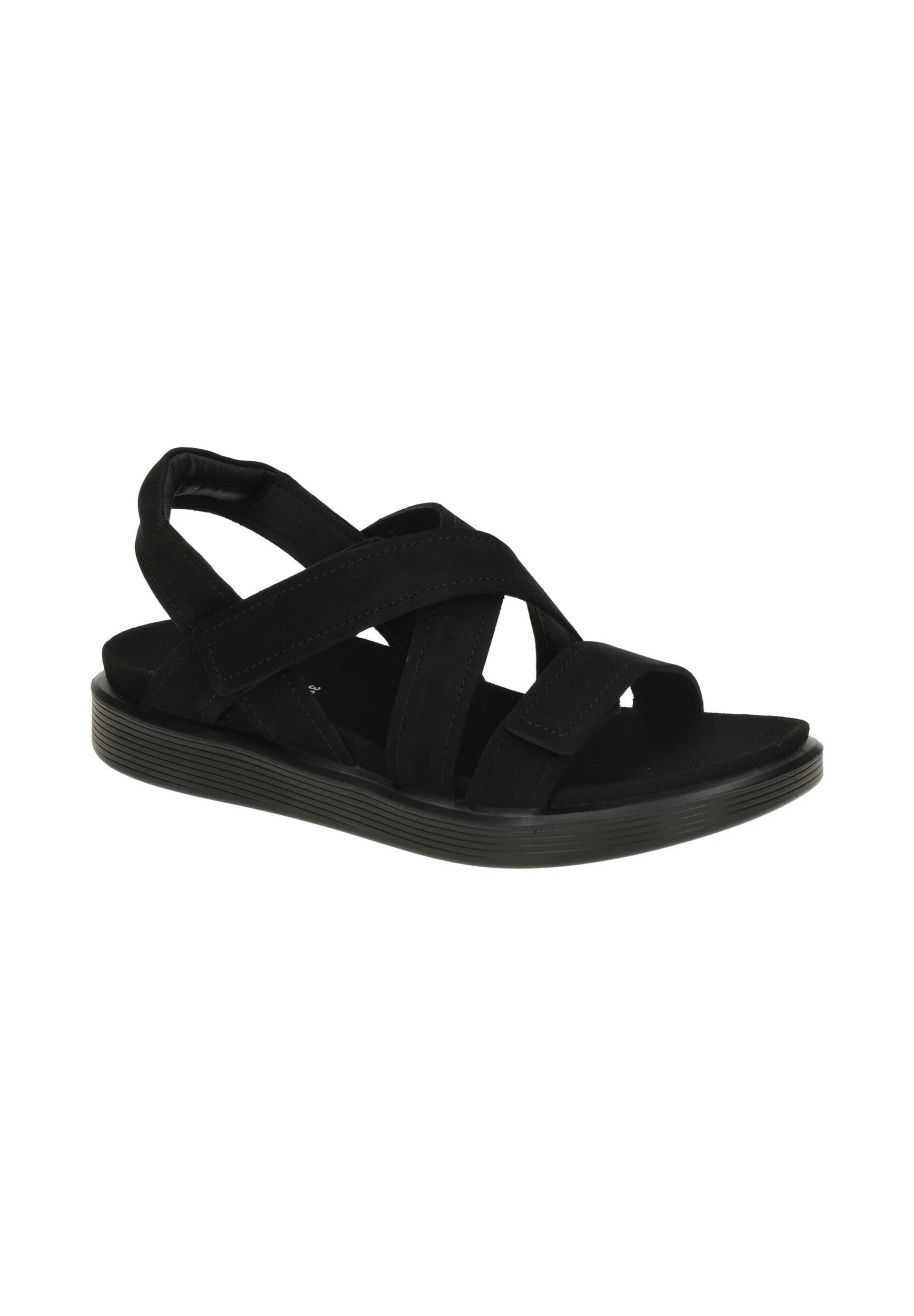 Sandalia ECCO plana Soft negro 238813 - 2