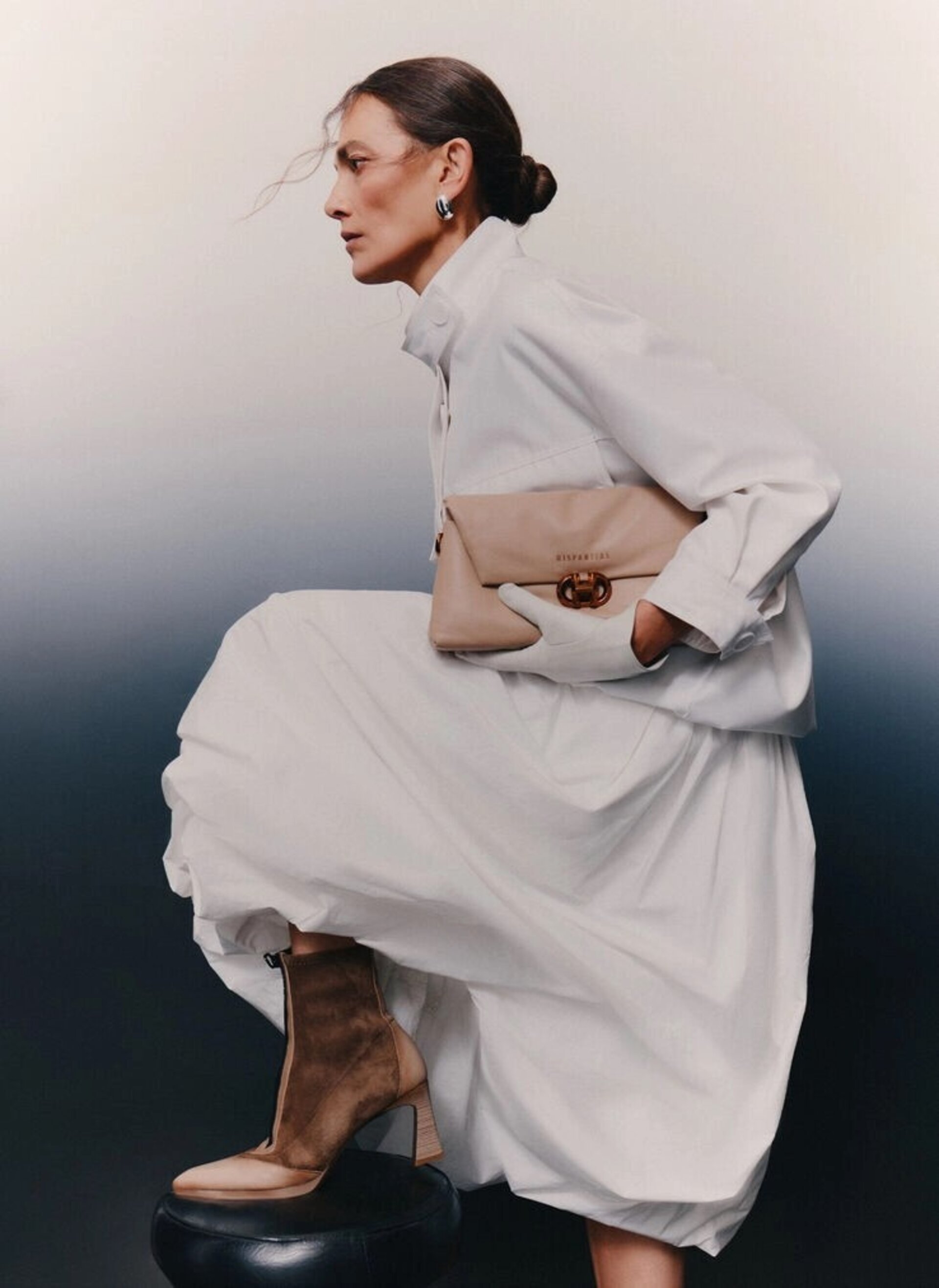 Botin HISPANITAS tacón Atlanta taupe - 1