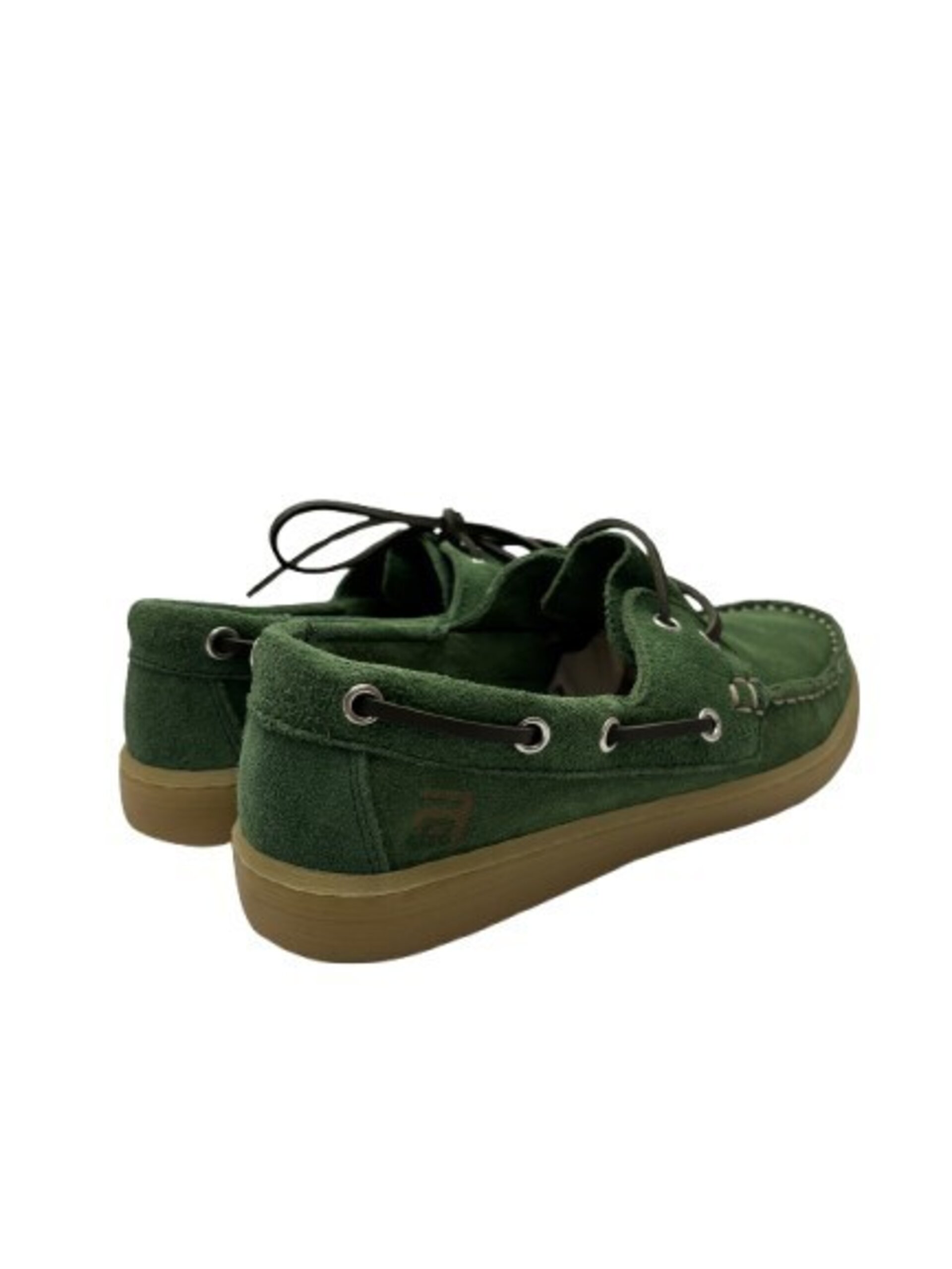 Náutico Agot casco serraje Sailor verde - 2