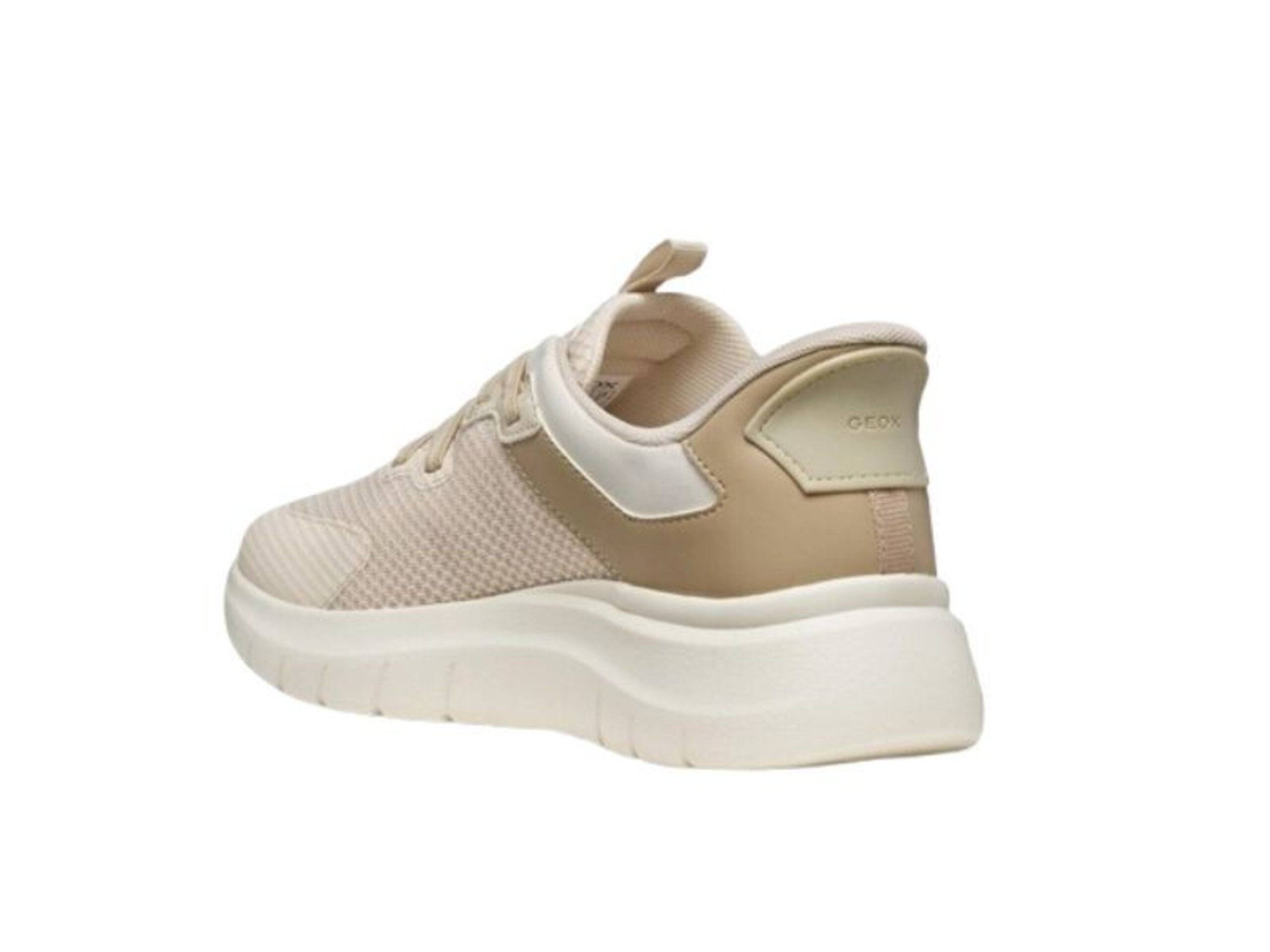 Deportivo Geox Plummery Plus crema D670JB - 5