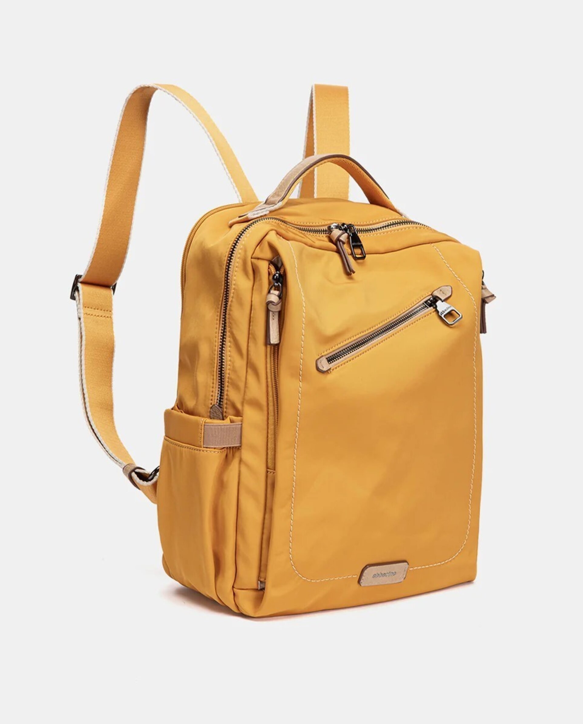 Mochila Abbacino tejido amarillo 81194 - 4