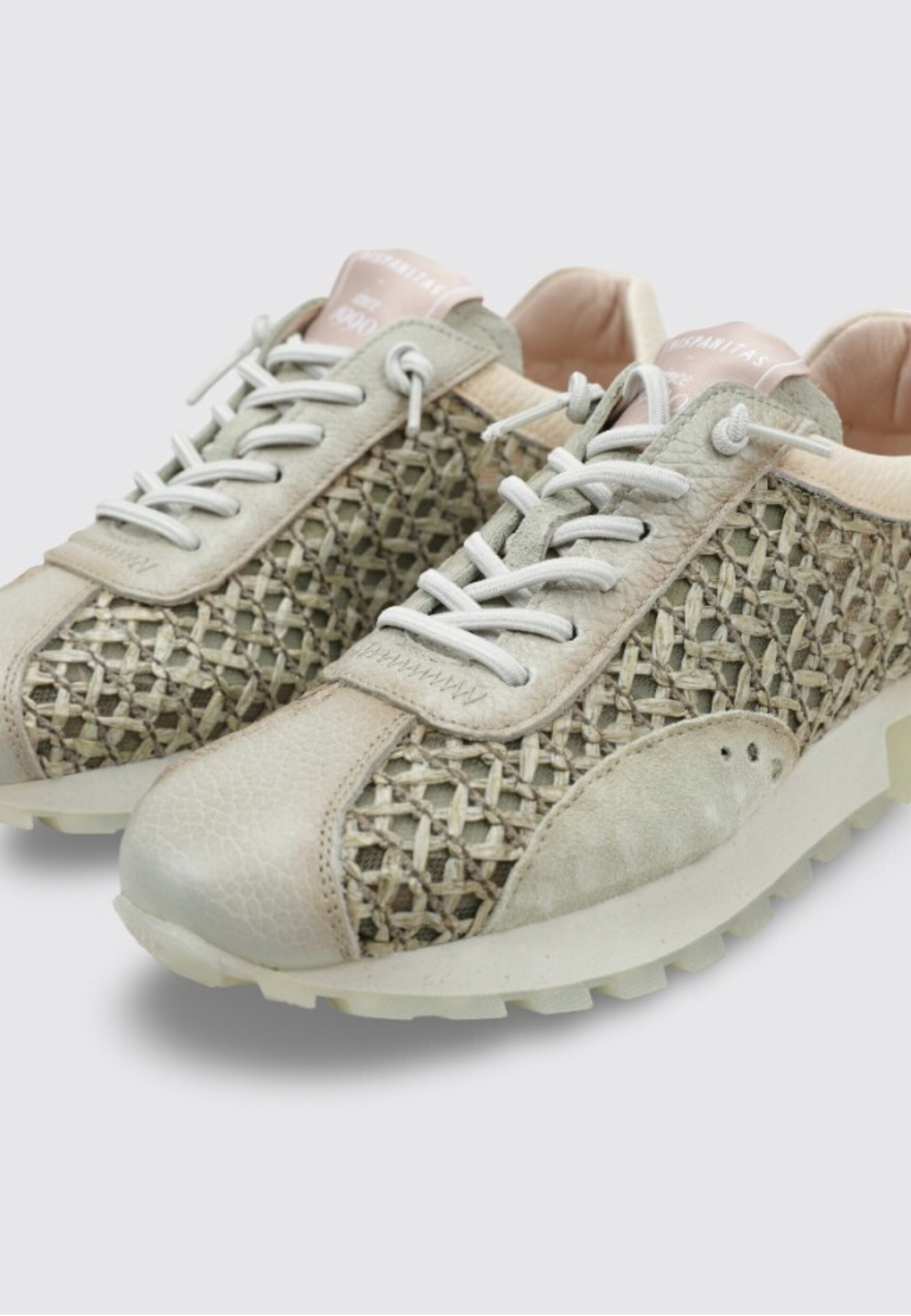 Deportivo Hispanitas piel/rafia Oregon alga RHV264741 - 3